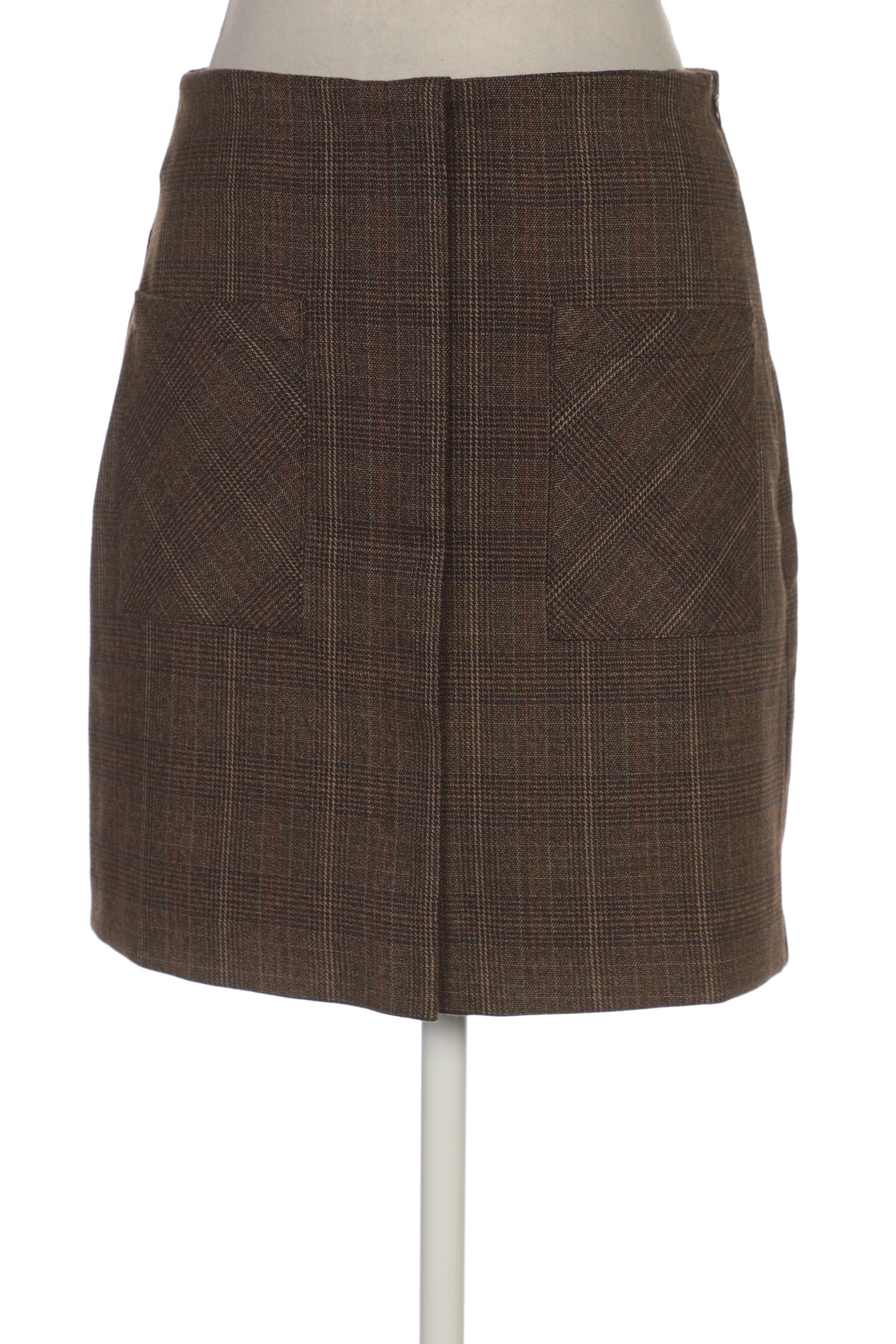 

Mango Damen Rock, braun, Gr. 34