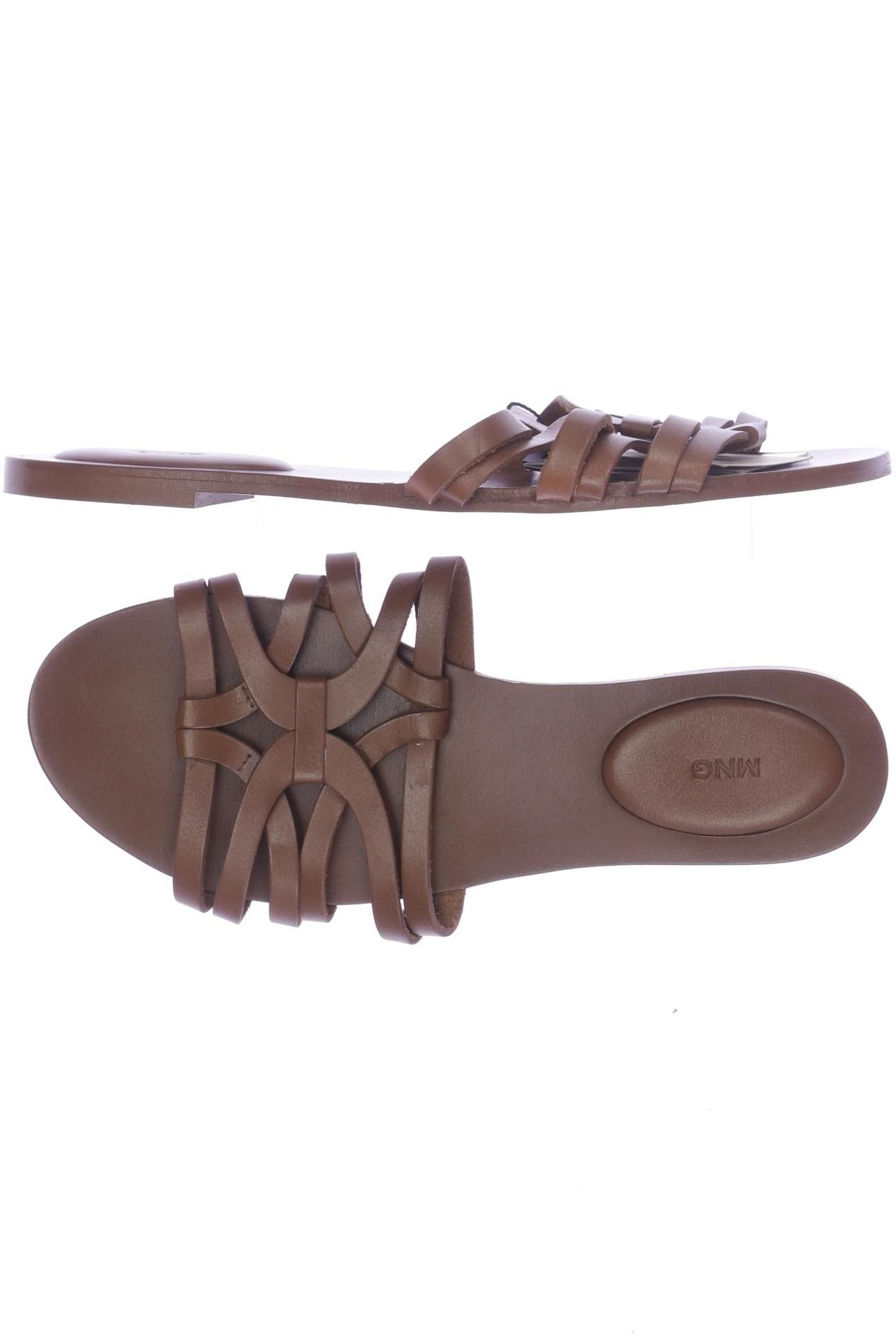 

Mango Damen Sandale, braun, Gr. 39