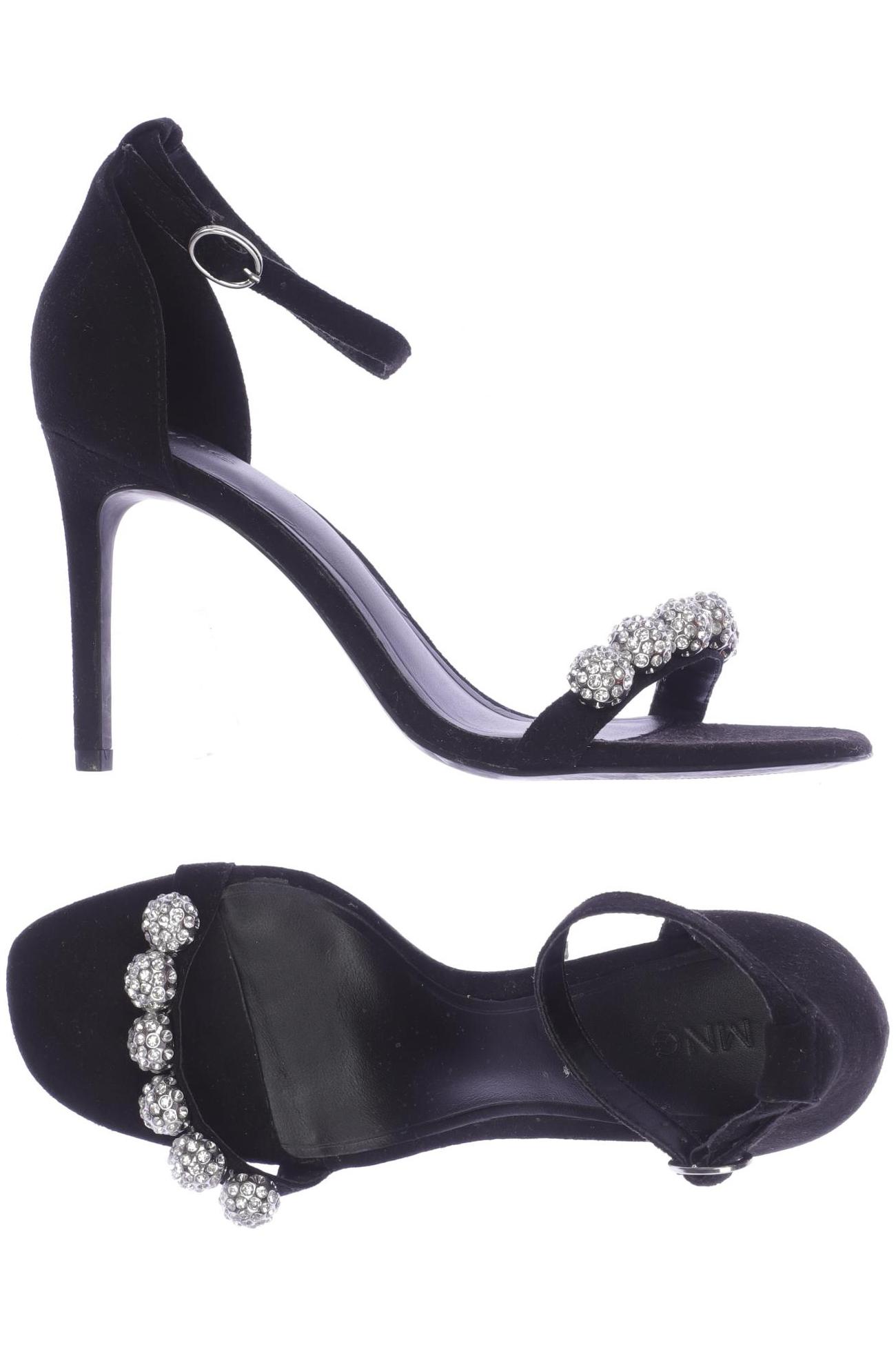 

Mango Damen Sandale, schwarz, Gr. 39