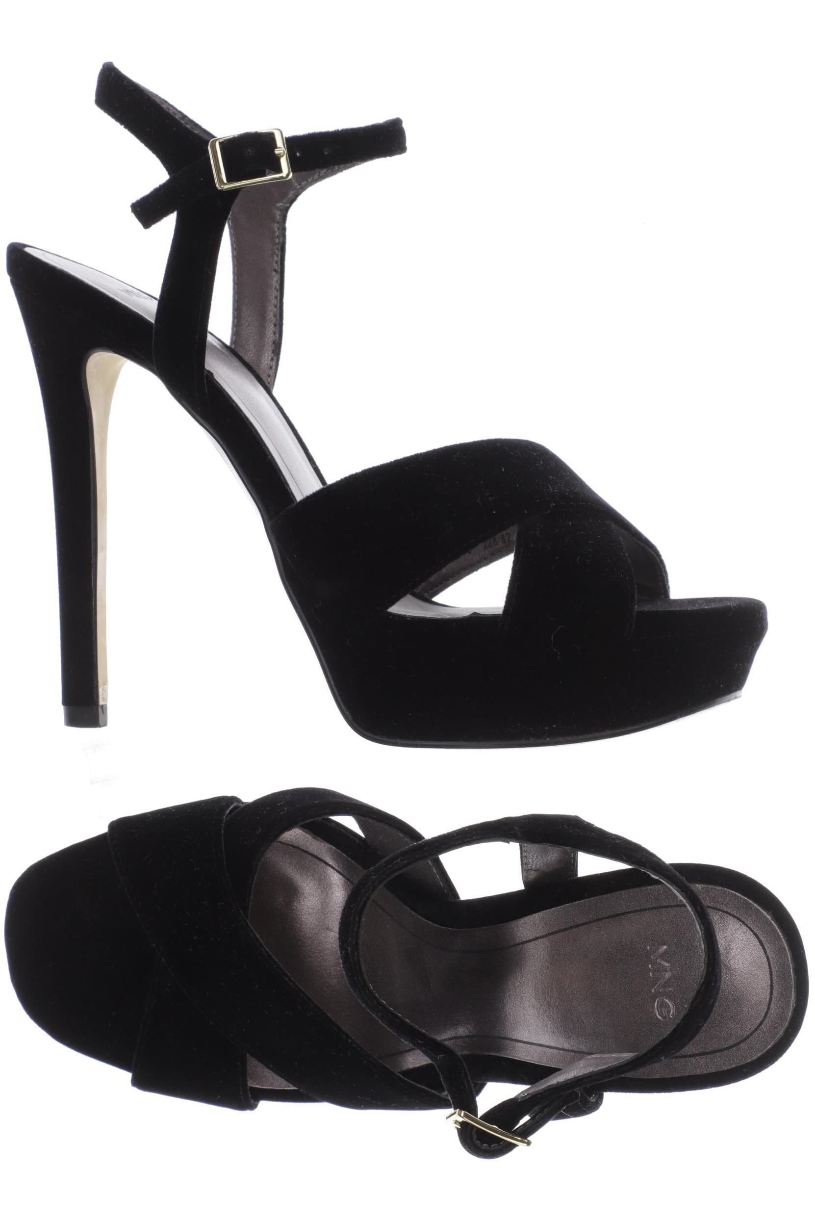

Mango Damen Sandale, schwarz, Gr. 36