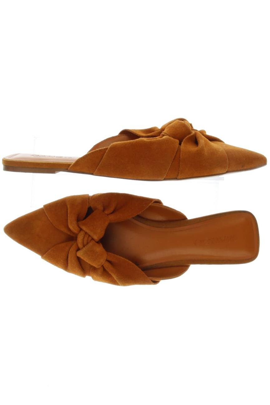 

Mango Damen Sandale, orange, Gr. 39