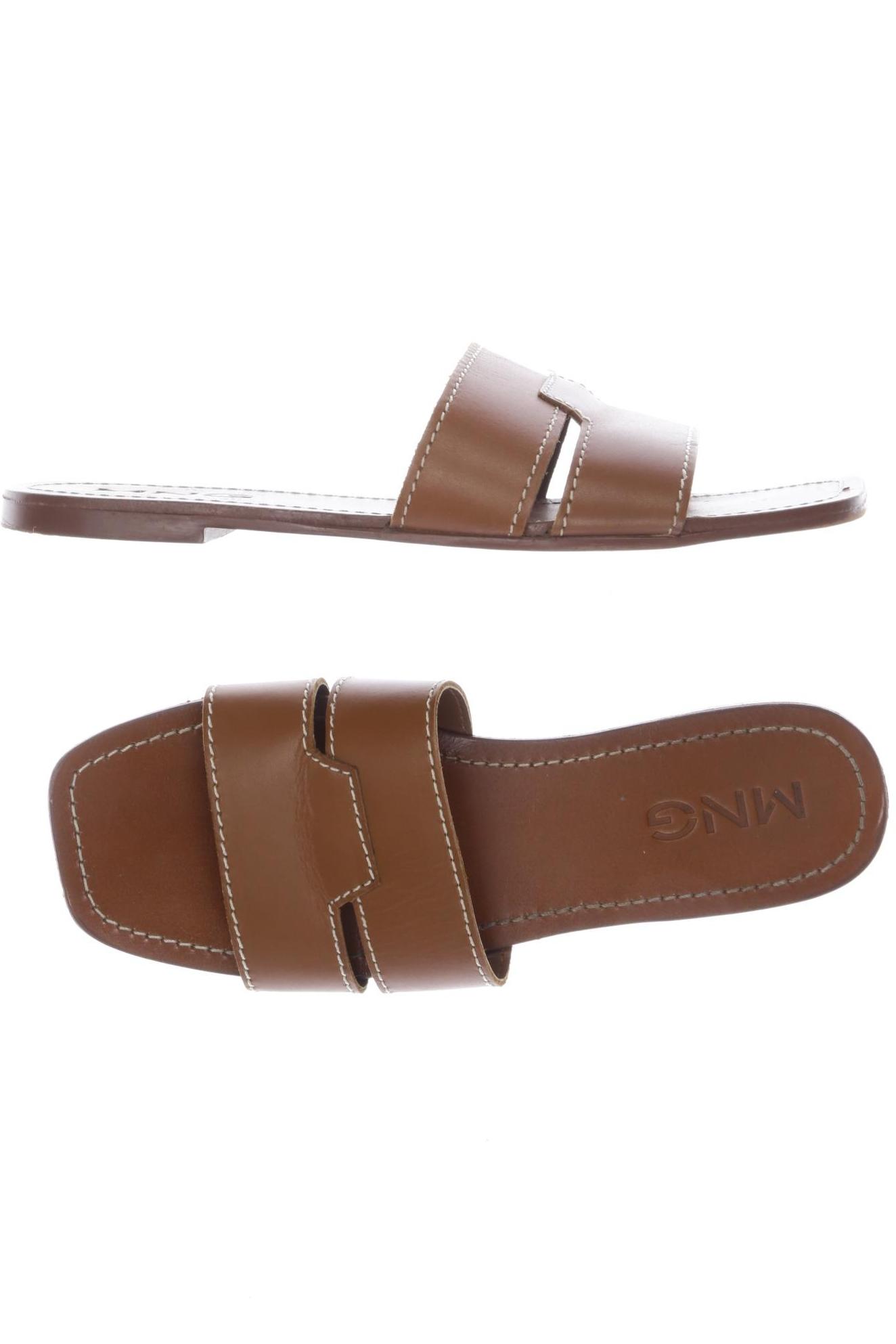 

Mango Damen Sandale, braun, Gr. 36
