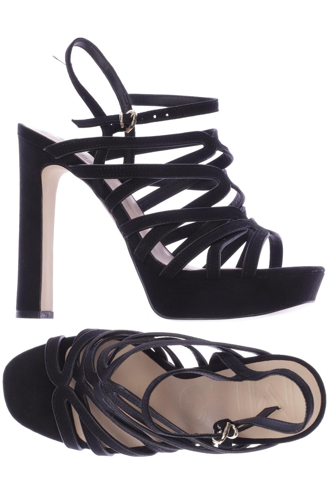 

Mango Damen Sandale, schwarz, Gr. 36