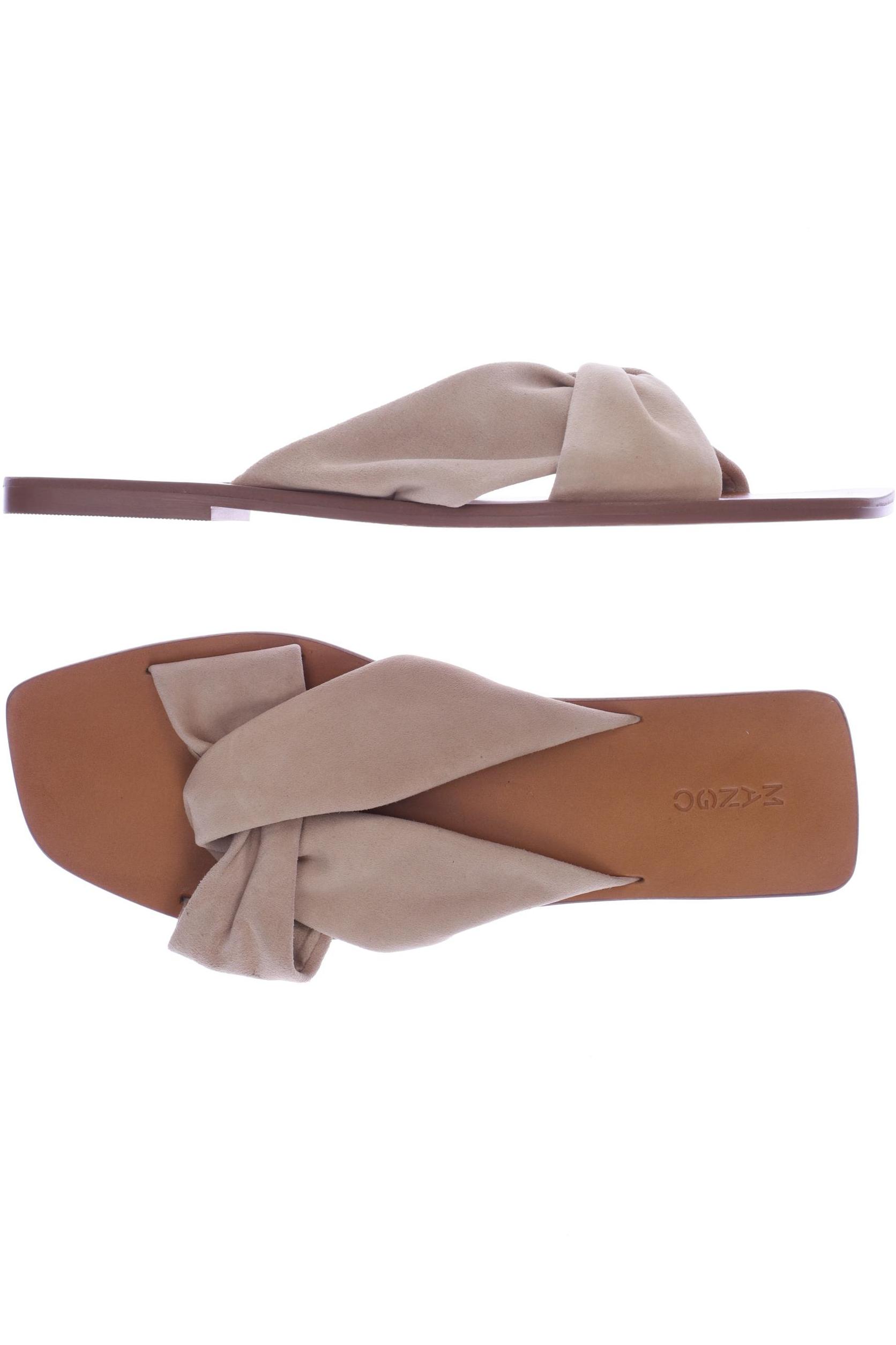 

MANGO Damen Sandale, beige