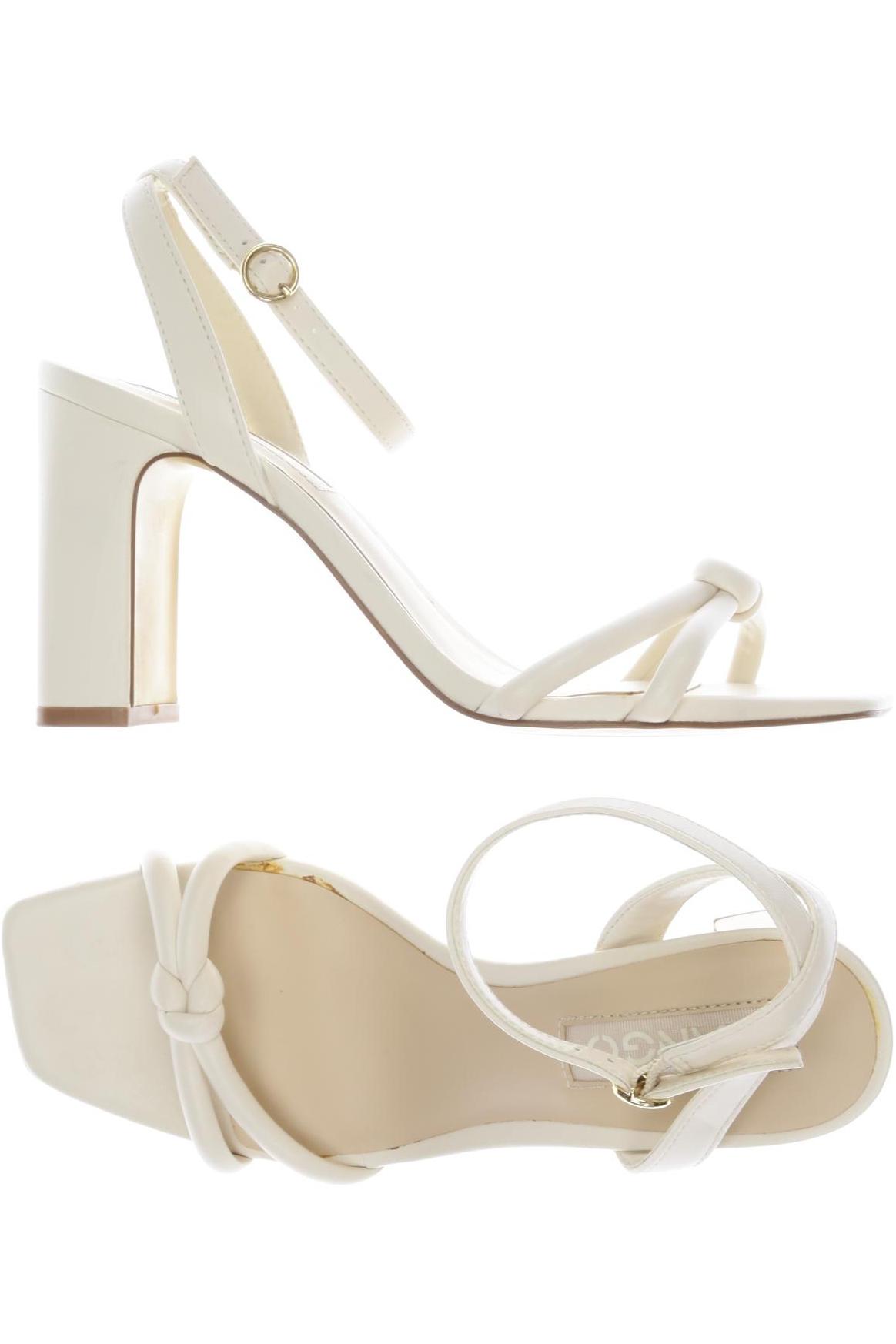 

Mango Damen Sandale, beige, Gr. 38