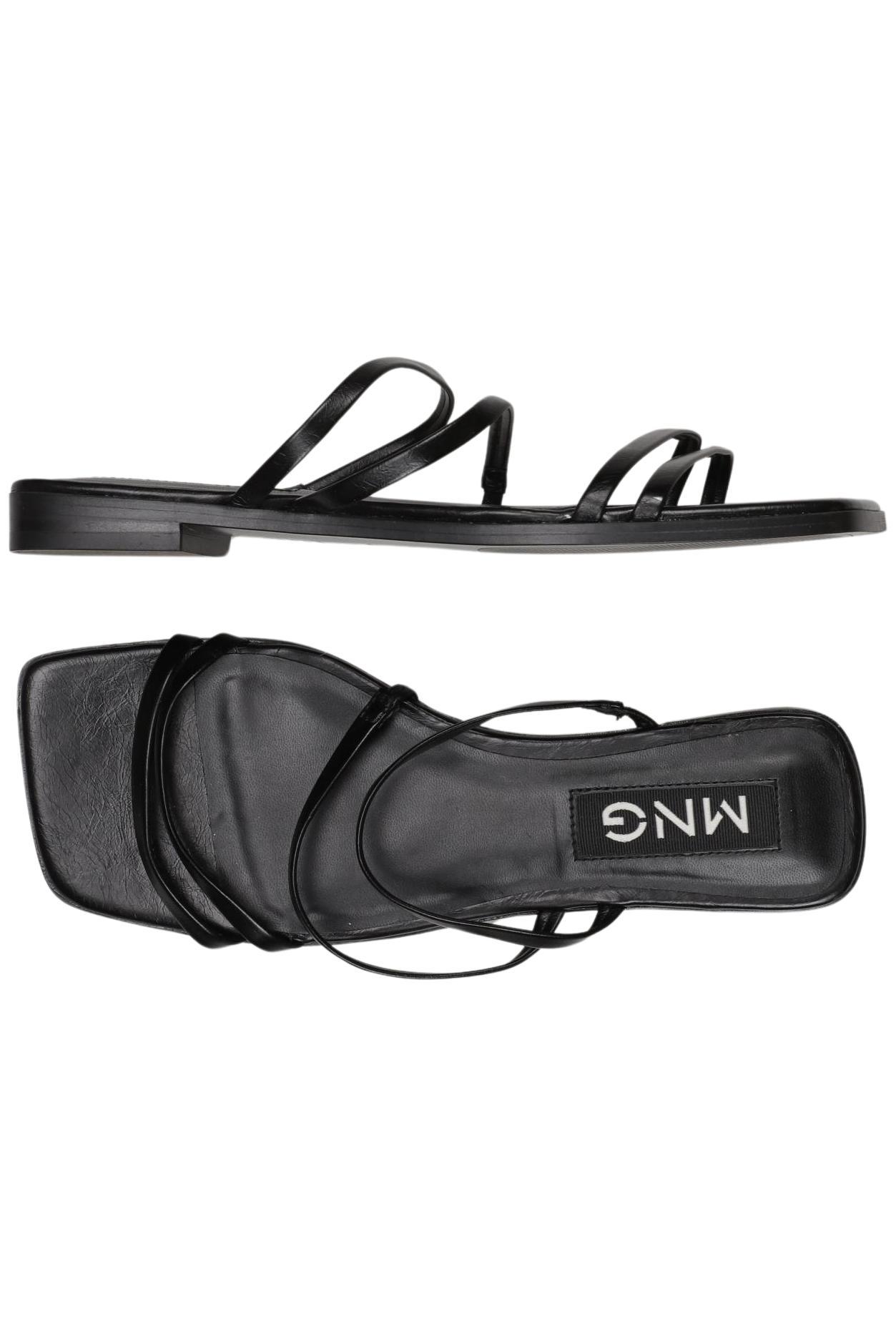 

Mango Damen Sandale, schwarz, Gr. 37