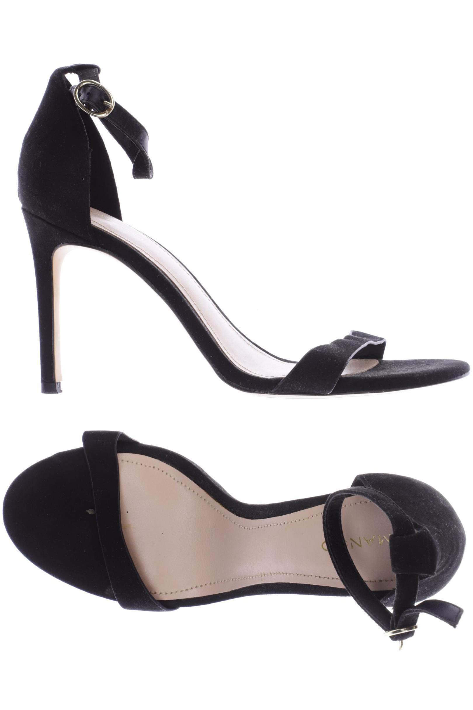 

Mango Damen Sandale, schwarz, Gr. 39