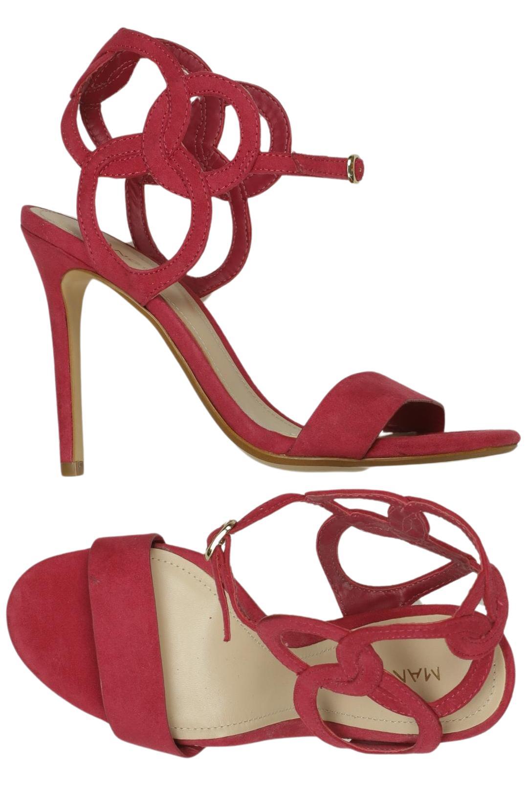 

Mango Damen Sandale, rot, Gr. 36