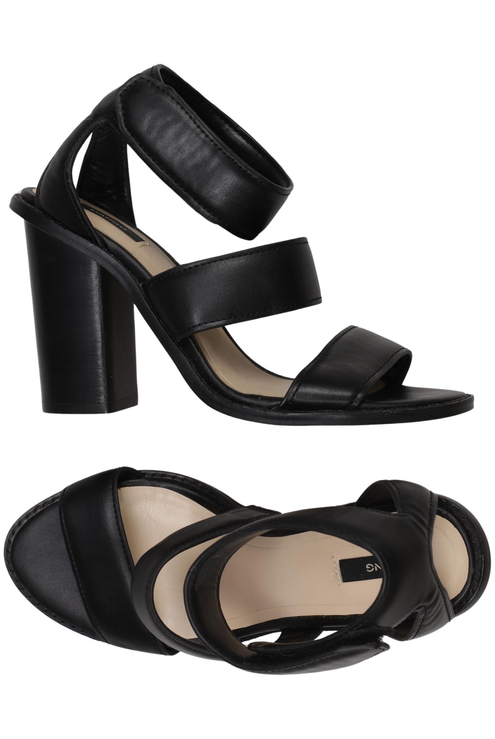 

Mango Damen Sandale, schwarz, Gr. 37