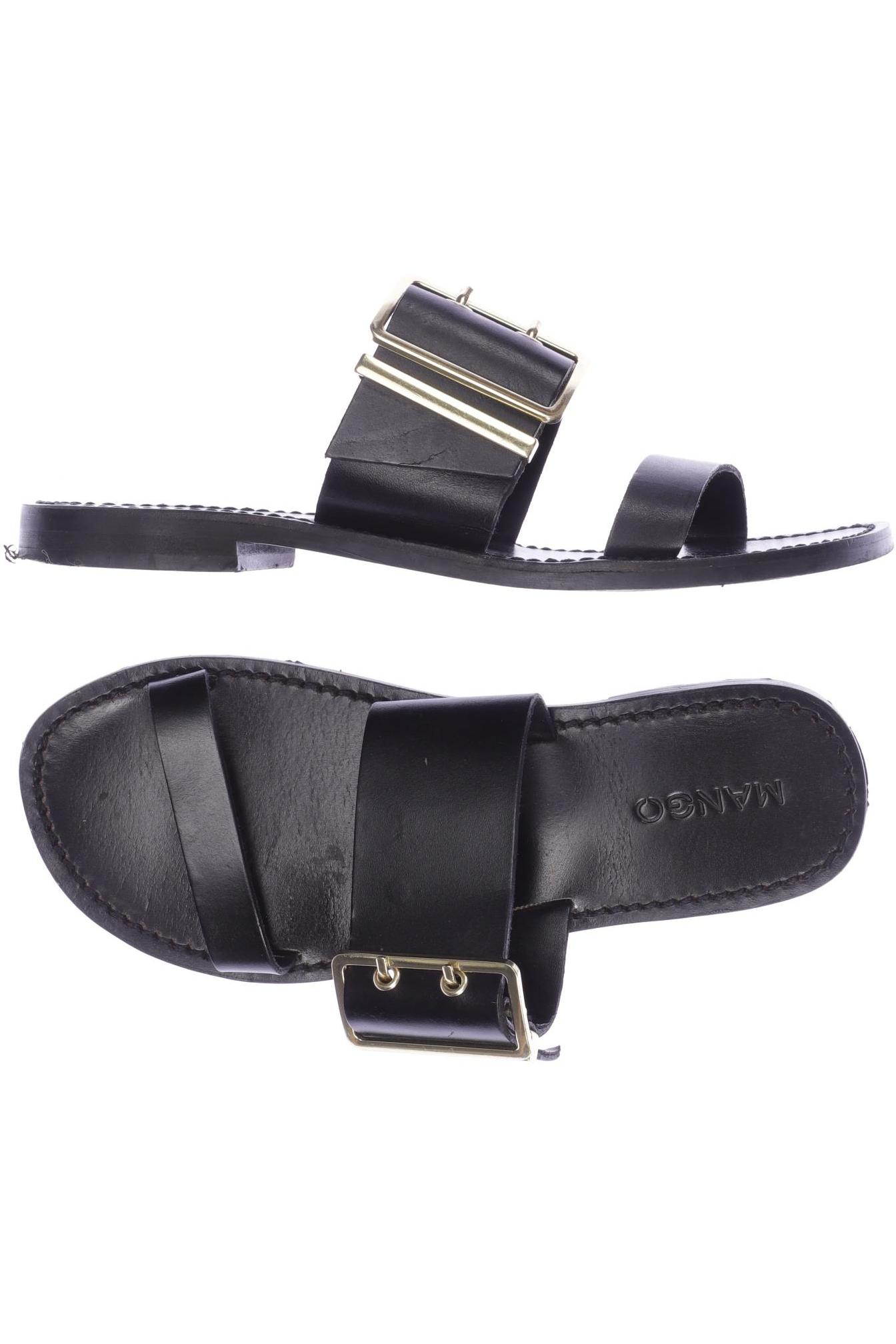 

Mango Damen Sandale, schwarz, Gr. 39