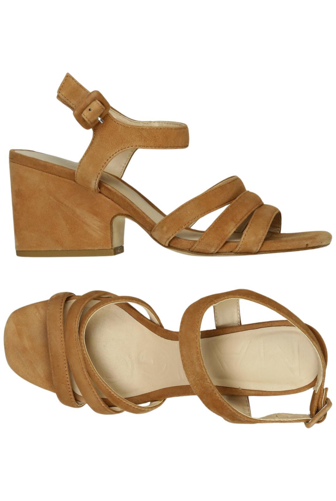 

Mango Damen Sandale, braun, Gr. 37