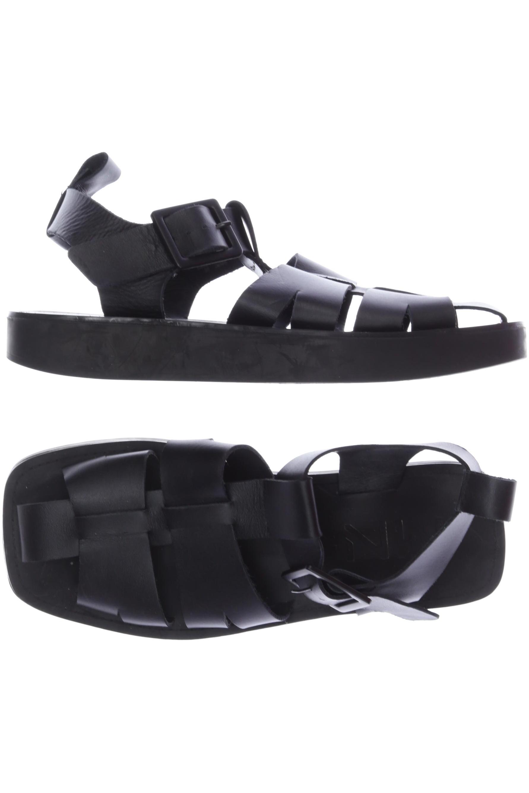 

Mango Damen Sandale, schwarz, Gr. 38