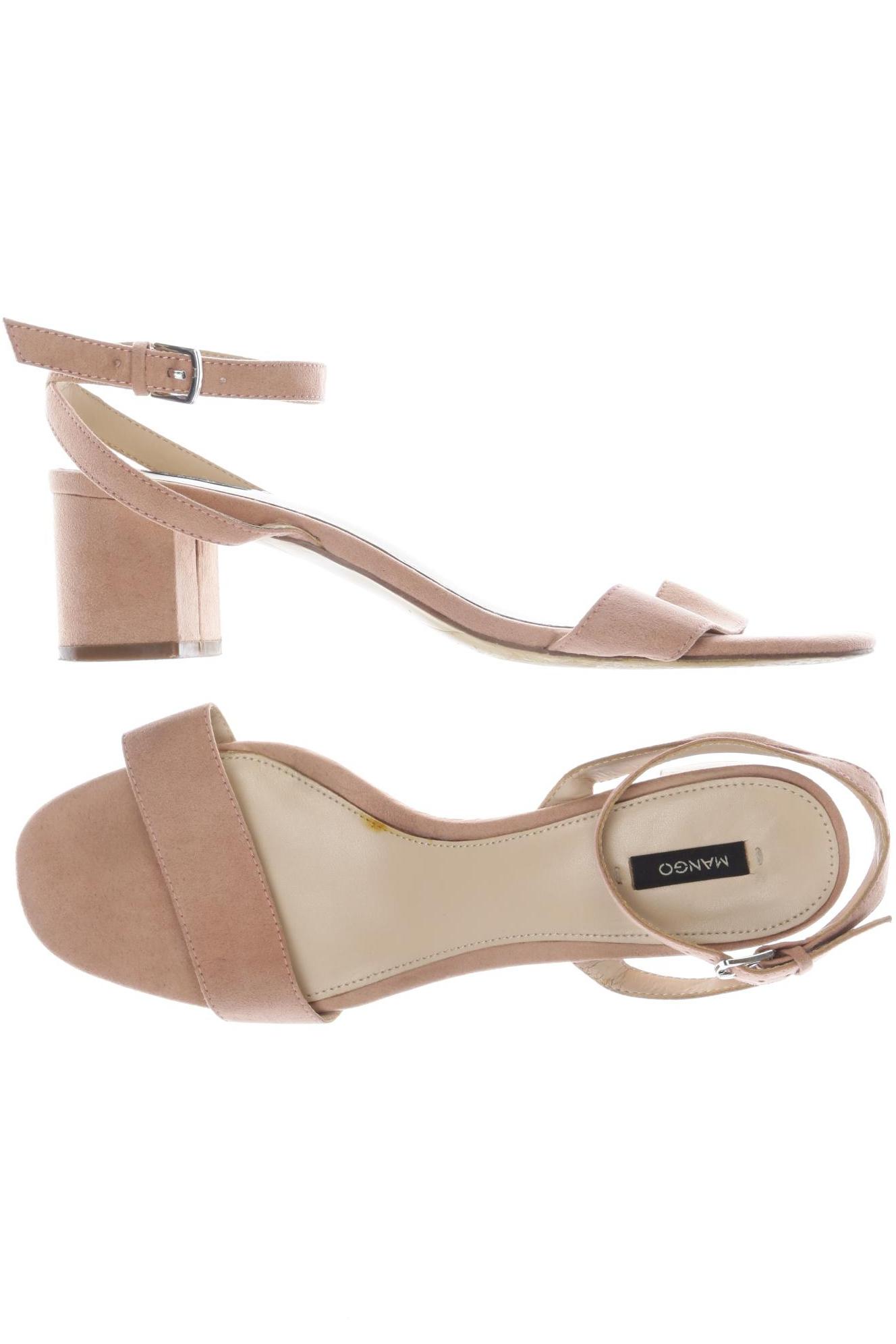 

Mango Damen Sandale, beige, Gr. 39