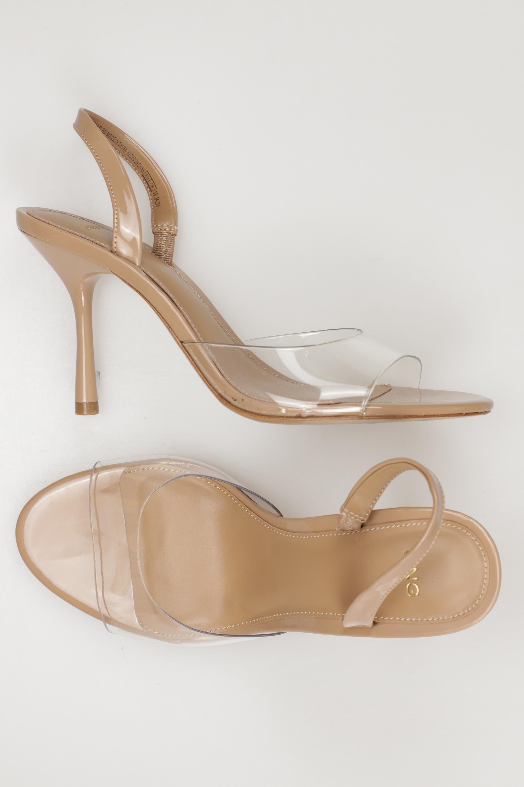 

Mango Damen Sandale, beige, Gr. 38