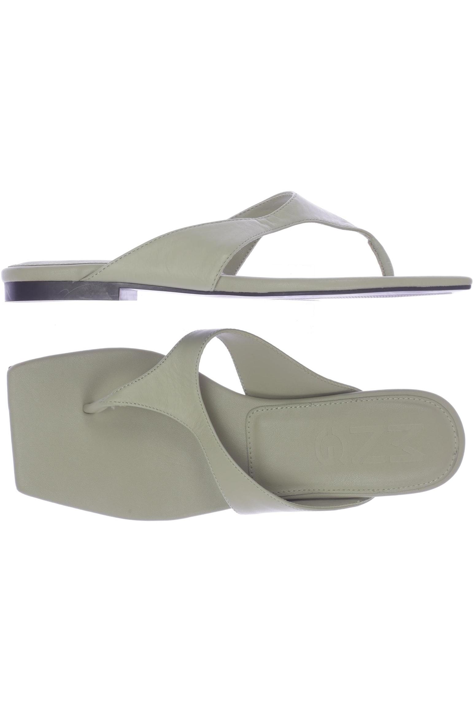 

Mango Damen Sandale, grün, Gr. 39