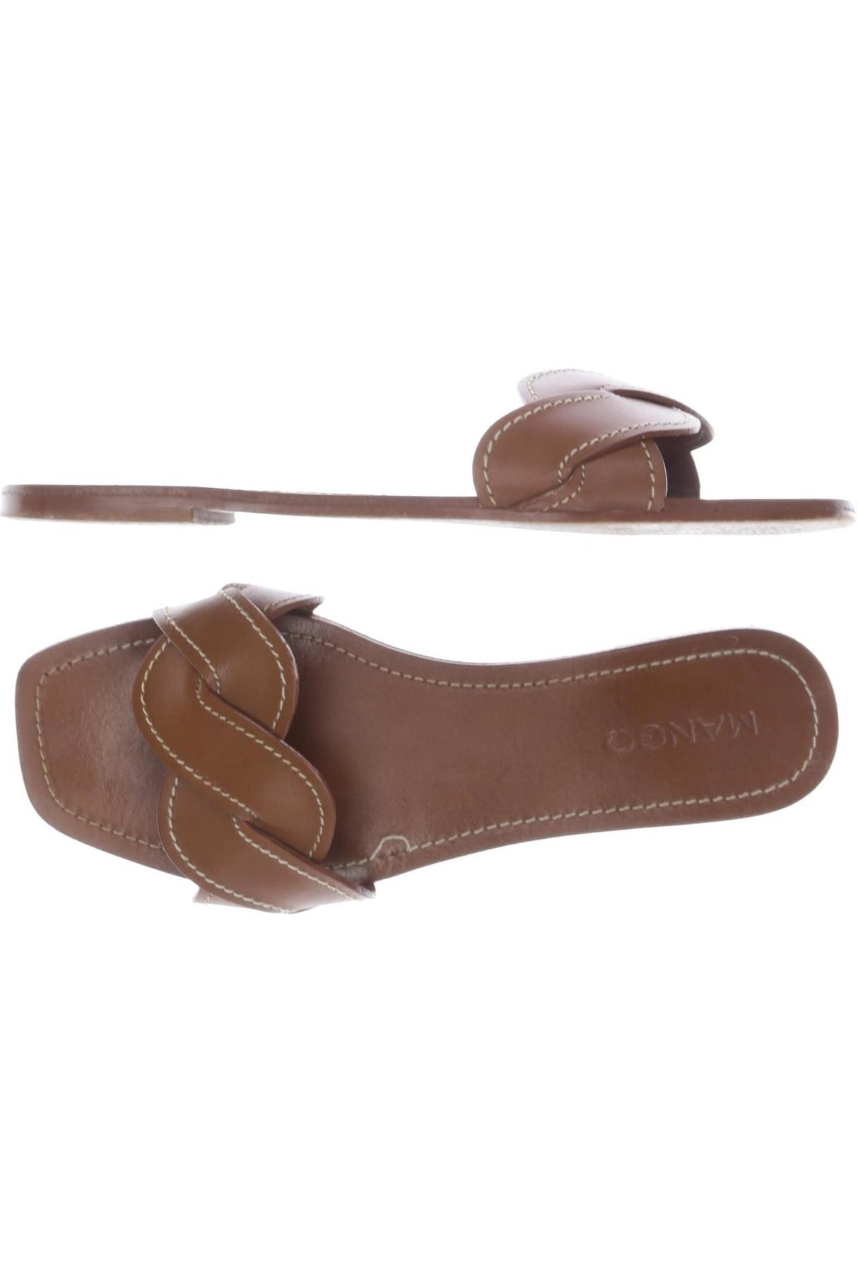 

Mango Damen Sandale, braun, Gr. 37