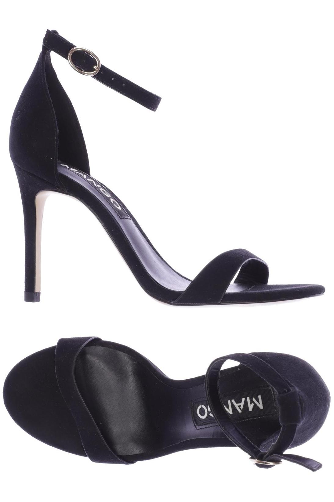 

Mango Damen Sandale, schwarz, Gr. 36