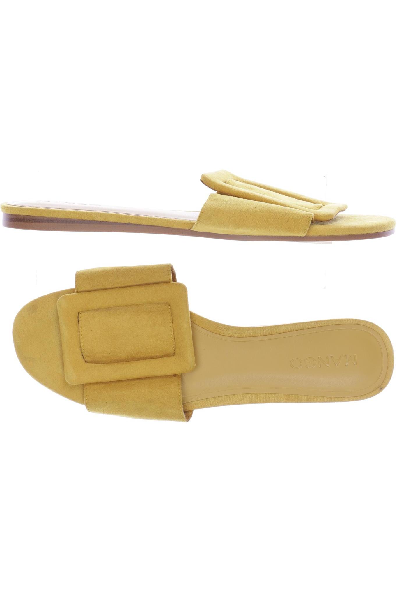 

Mango Damen Sandale, gelb, Gr. 40