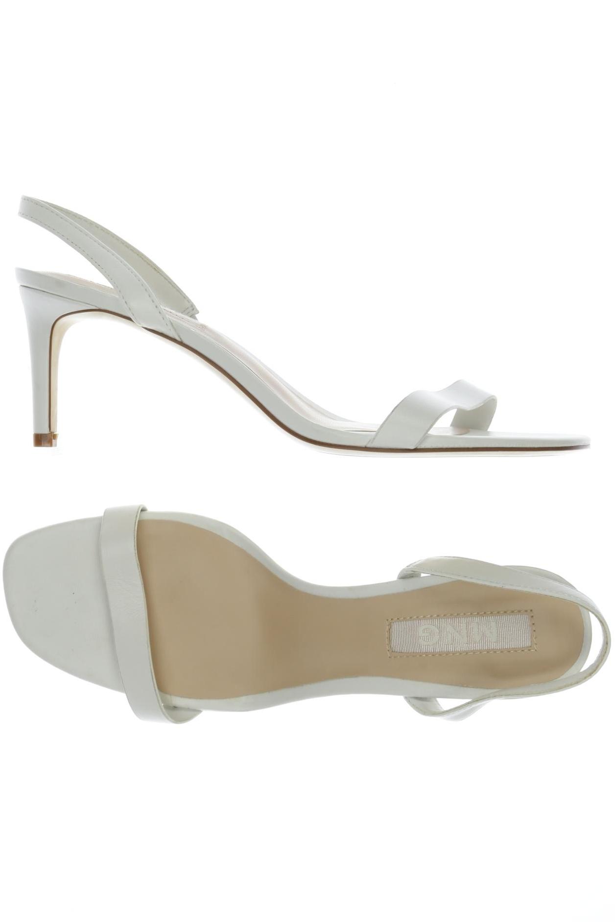 

Mango Damen Sandale, cremeweiß, Gr. 39