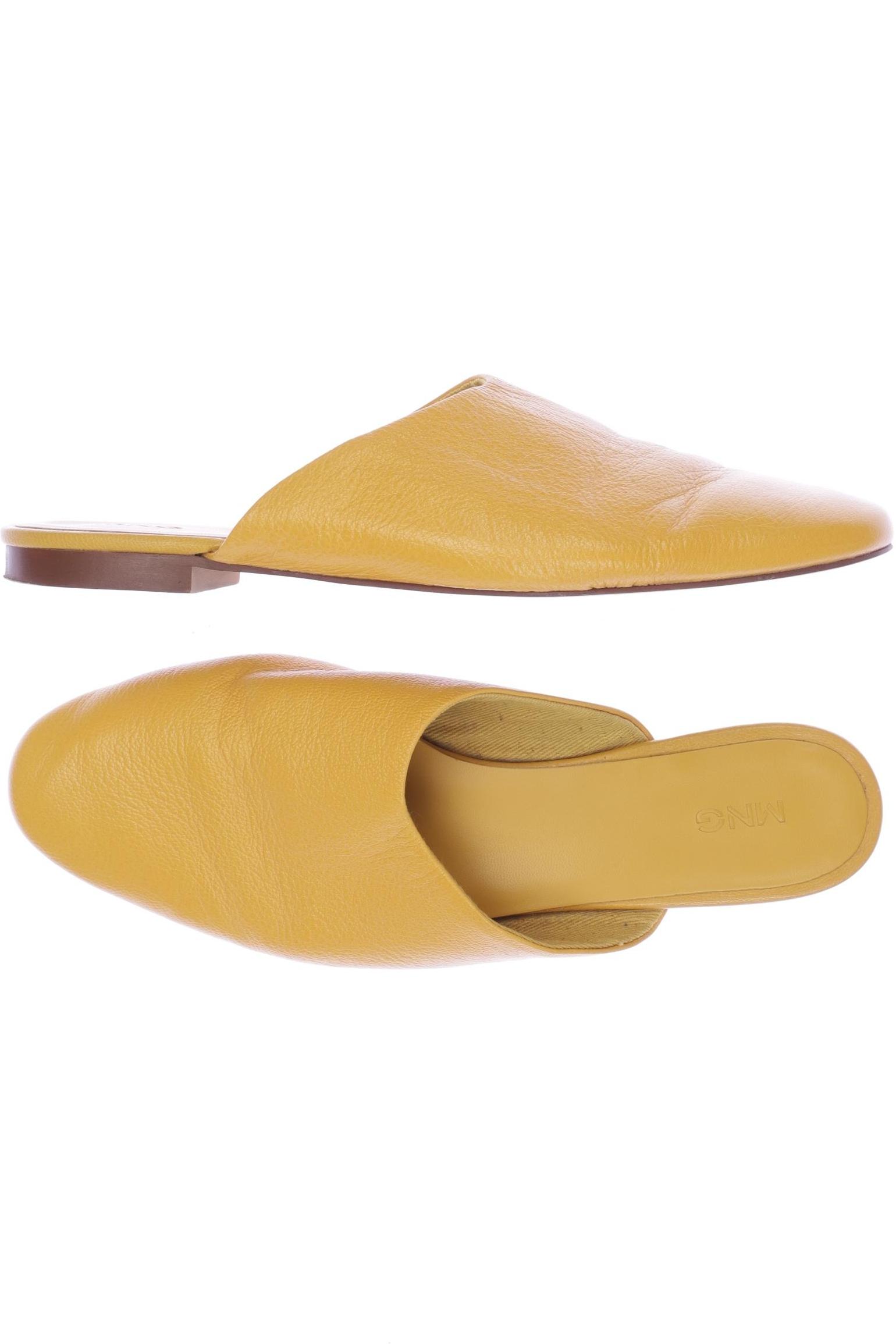 

Mango Damen Sandale, gelb, Gr. 39