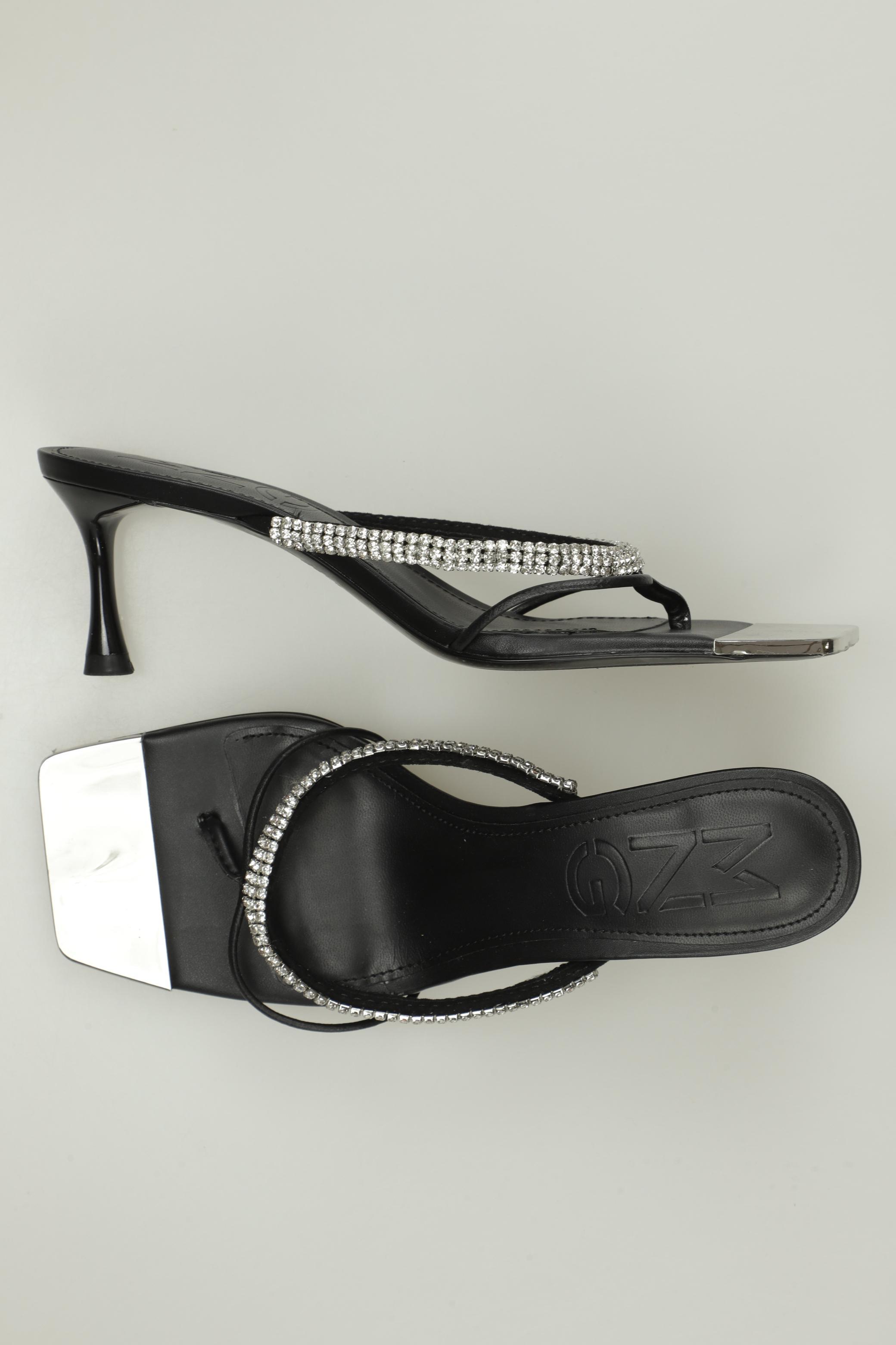 

Mango Damen Sandale, schwarz, Gr. 37