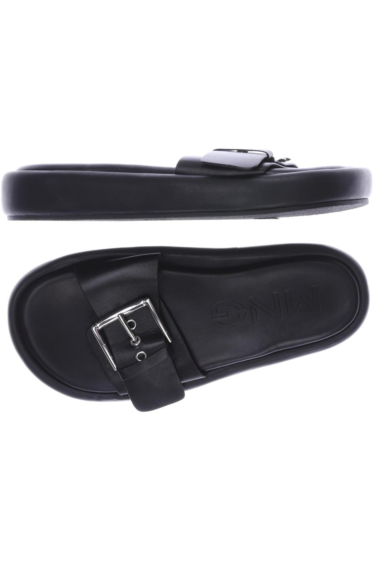 

Mango Damen Sandale, schwarz, Gr. 38