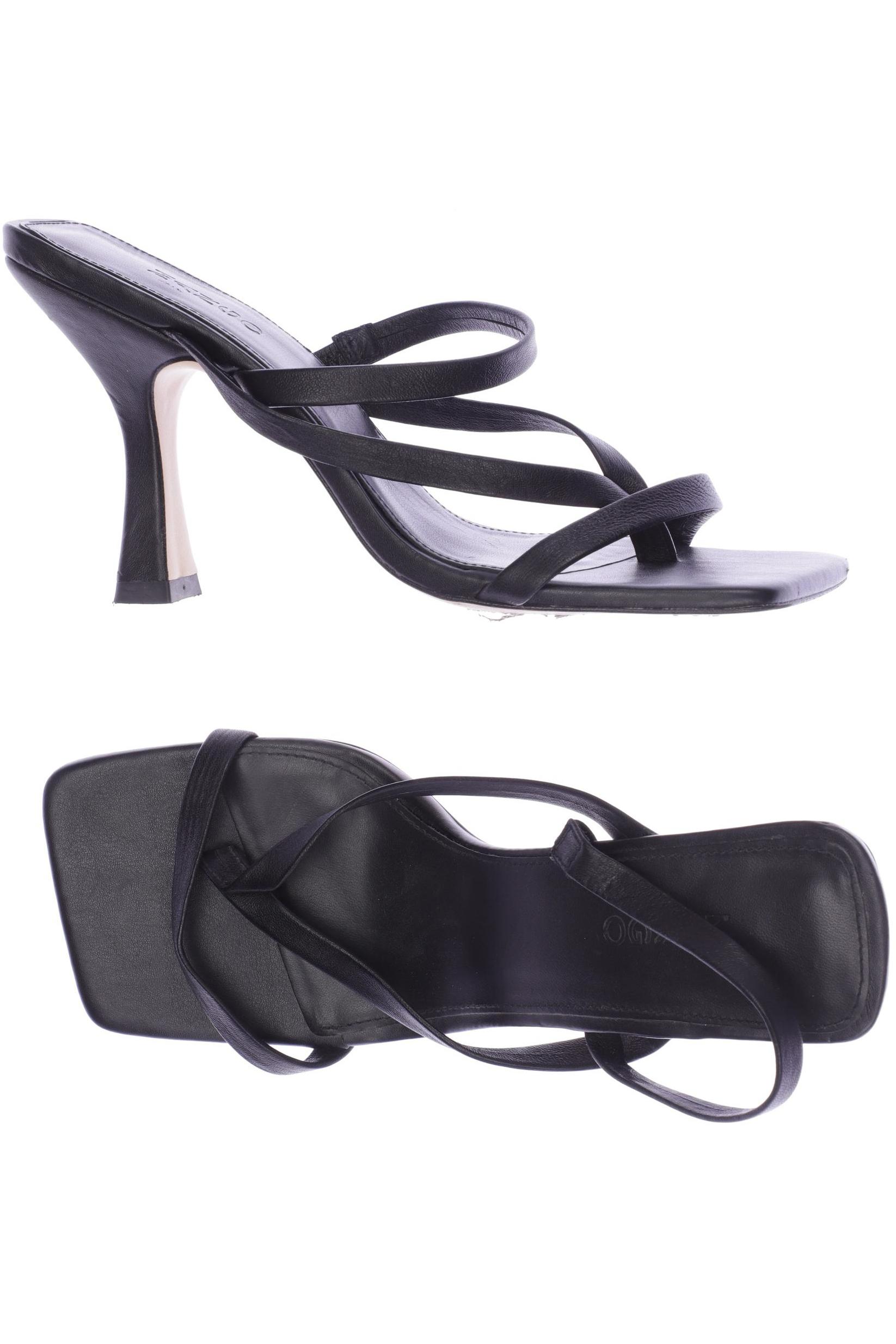 

Mango Damen Sandale, schwarz, Gr. 38