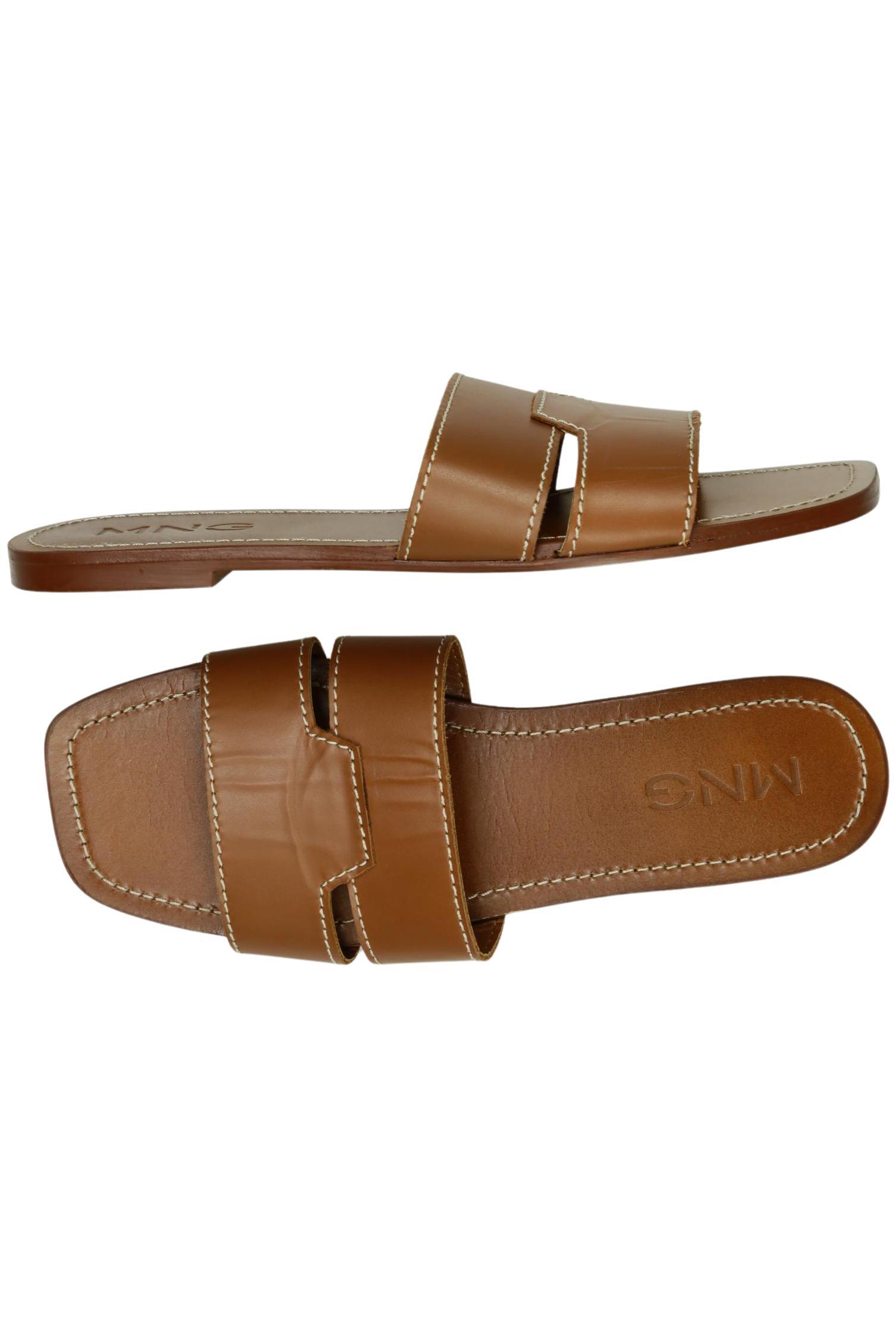 

Mango Damen Sandale, braun, Gr. 37