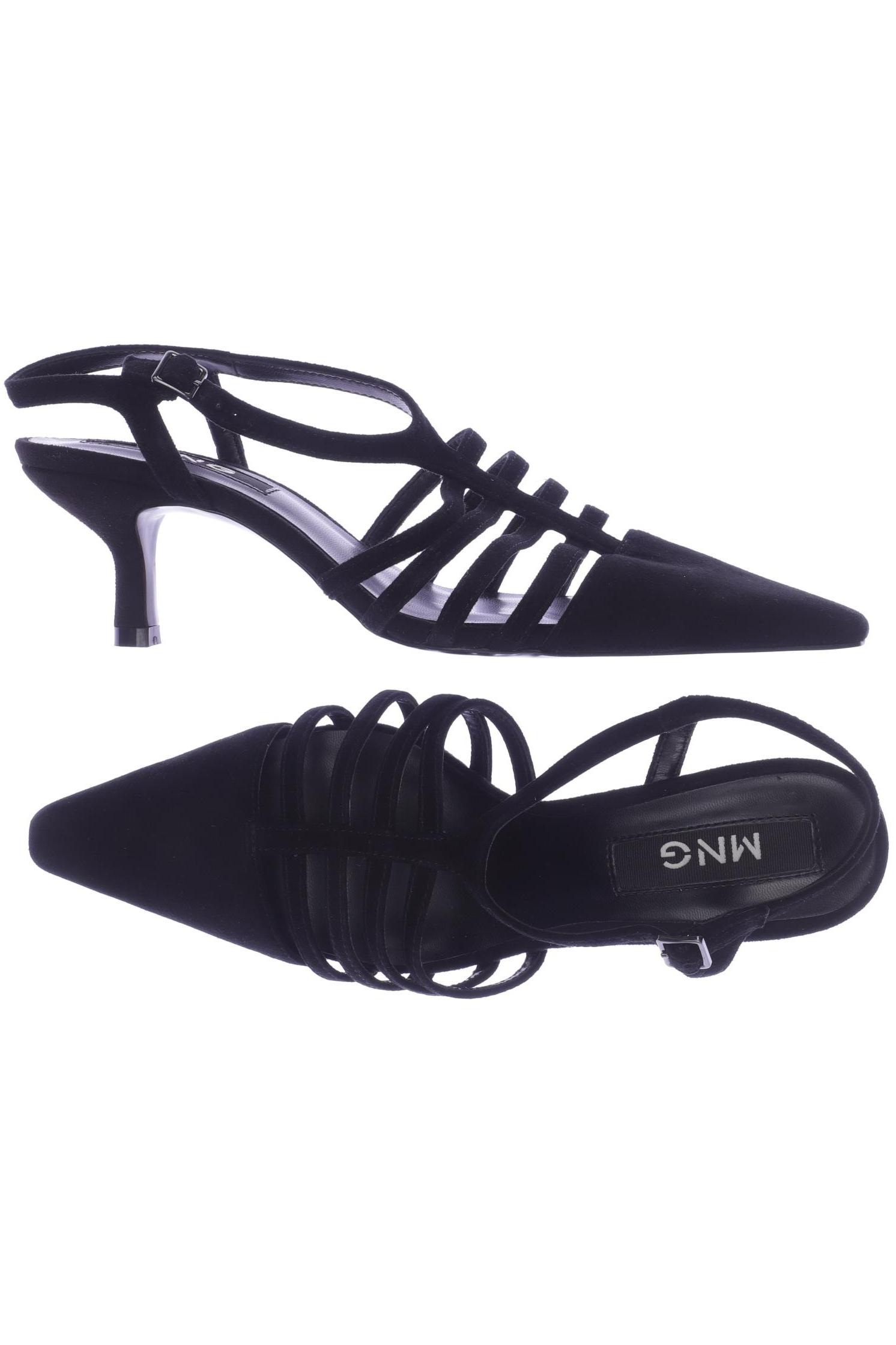 

Mango Damen Sandale, schwarz, Gr. 39