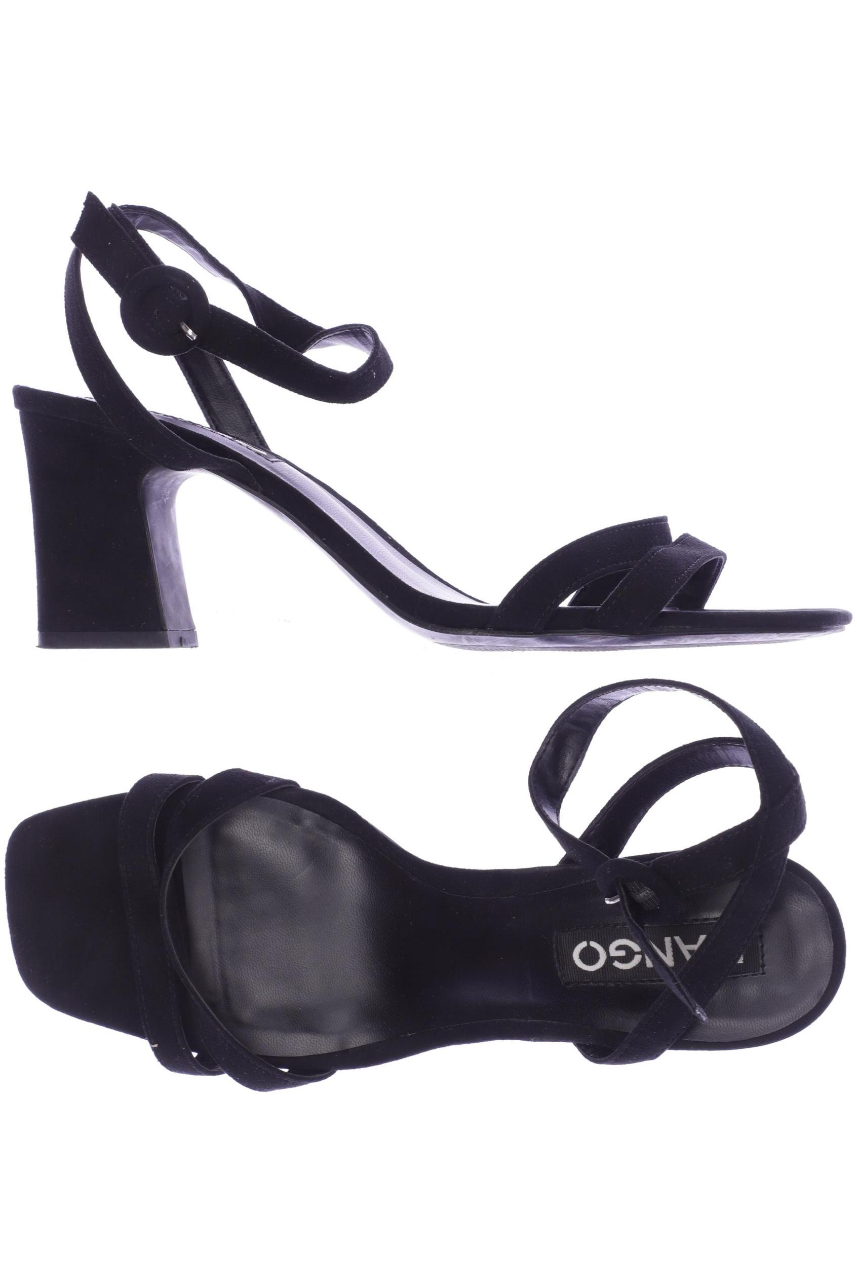 

Mango Damen Sandale, schwarz, Gr. 40