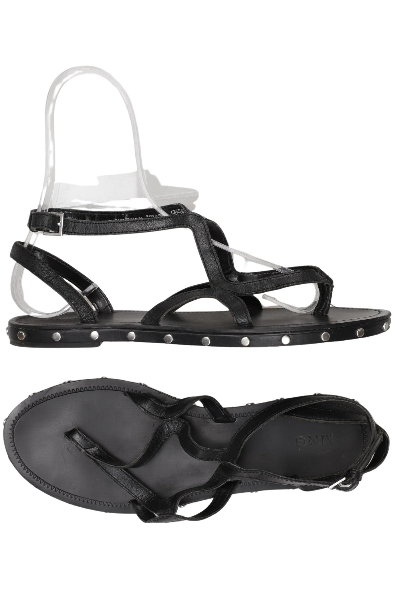 

Mango Damen Sandale, schwarz, Gr. 37