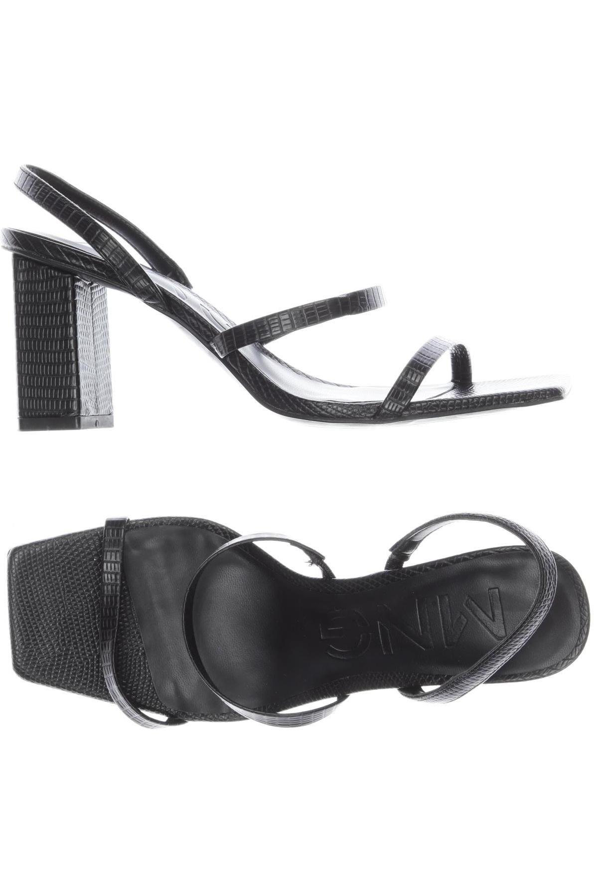 

Mango Damen Sandale, schwarz, Gr. 37