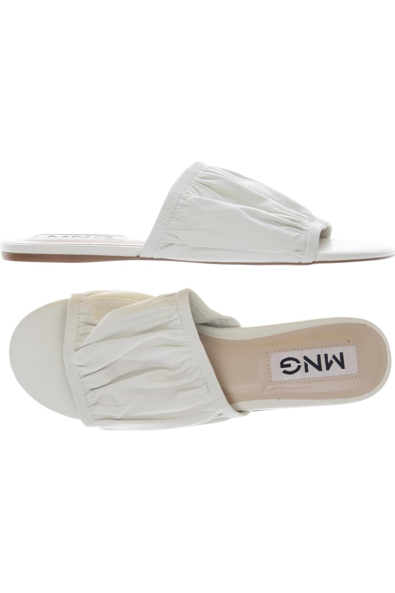 

Mango Damen Sandale, cremeweiß, Gr. 39