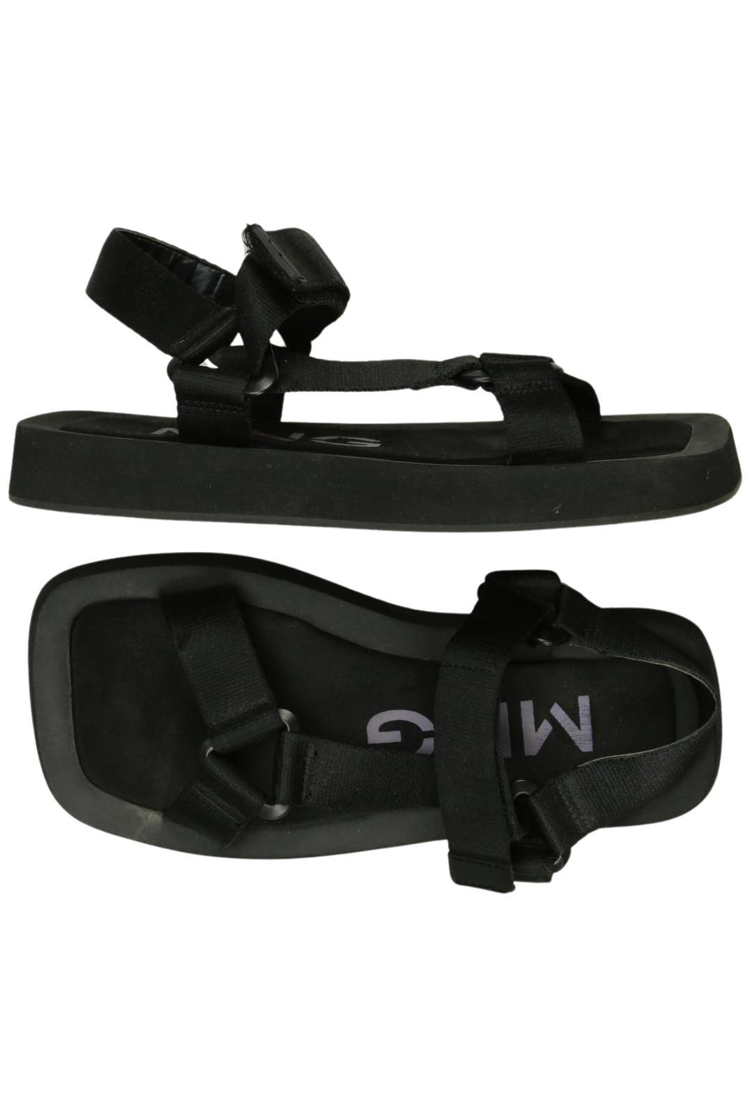 

Mango Damen Sandale, schwarz, Gr. 36