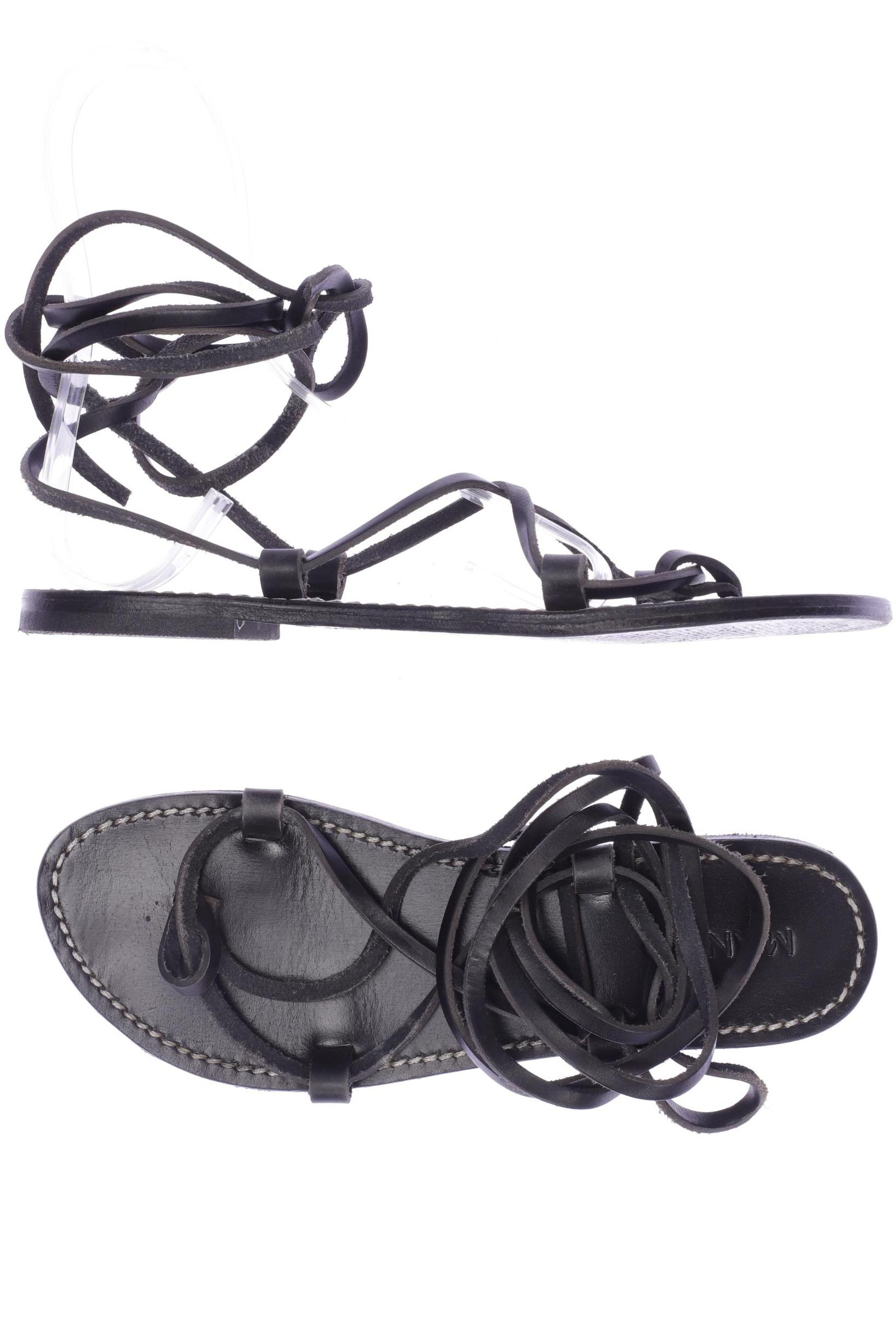 

Mango Damen Sandale, schwarz, Gr. 39