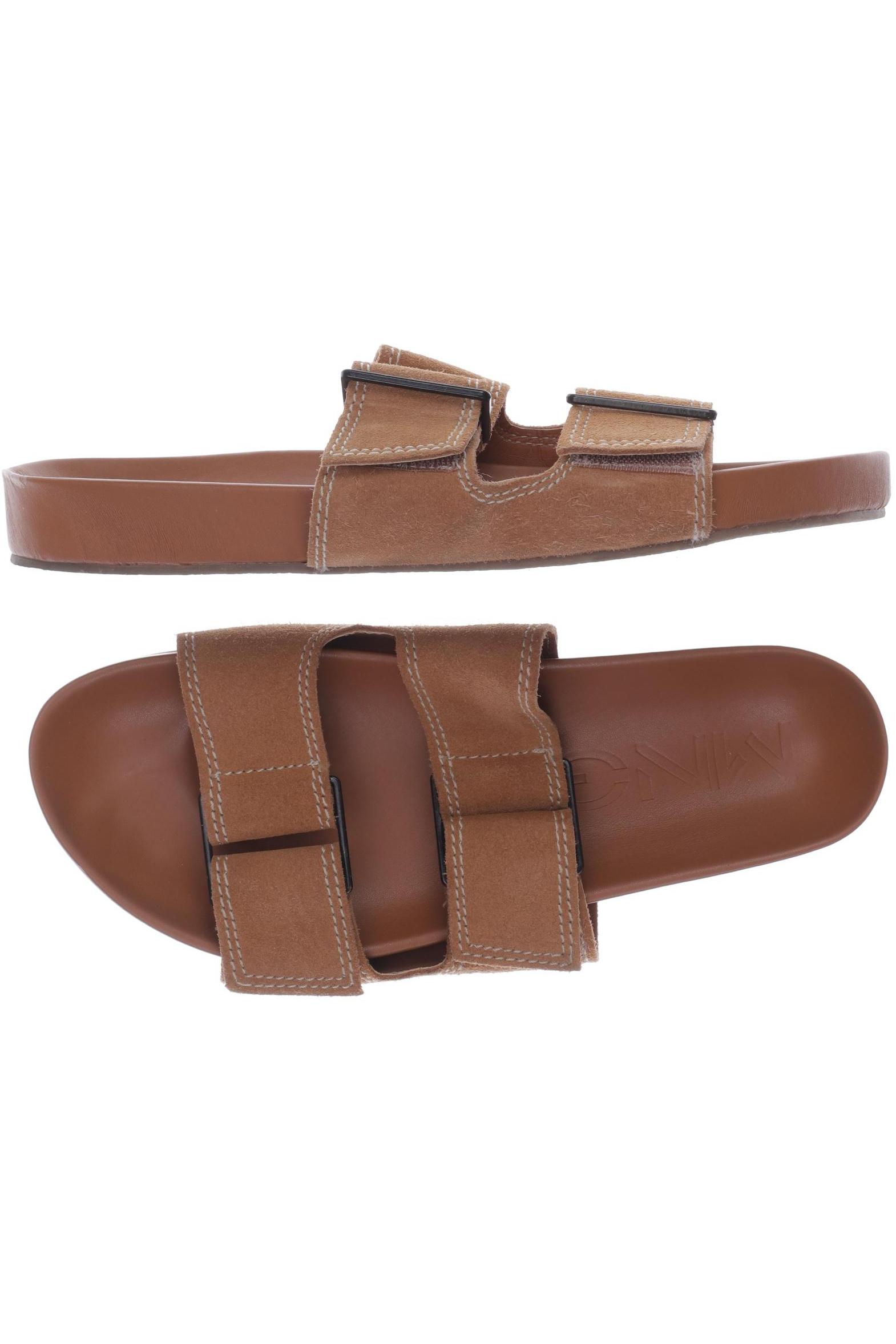 

Mango Damen Sandale, braun, Gr. 42