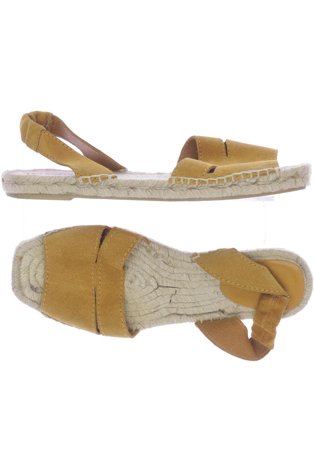 

Mango Damen Sandale, beige, Gr. 38
