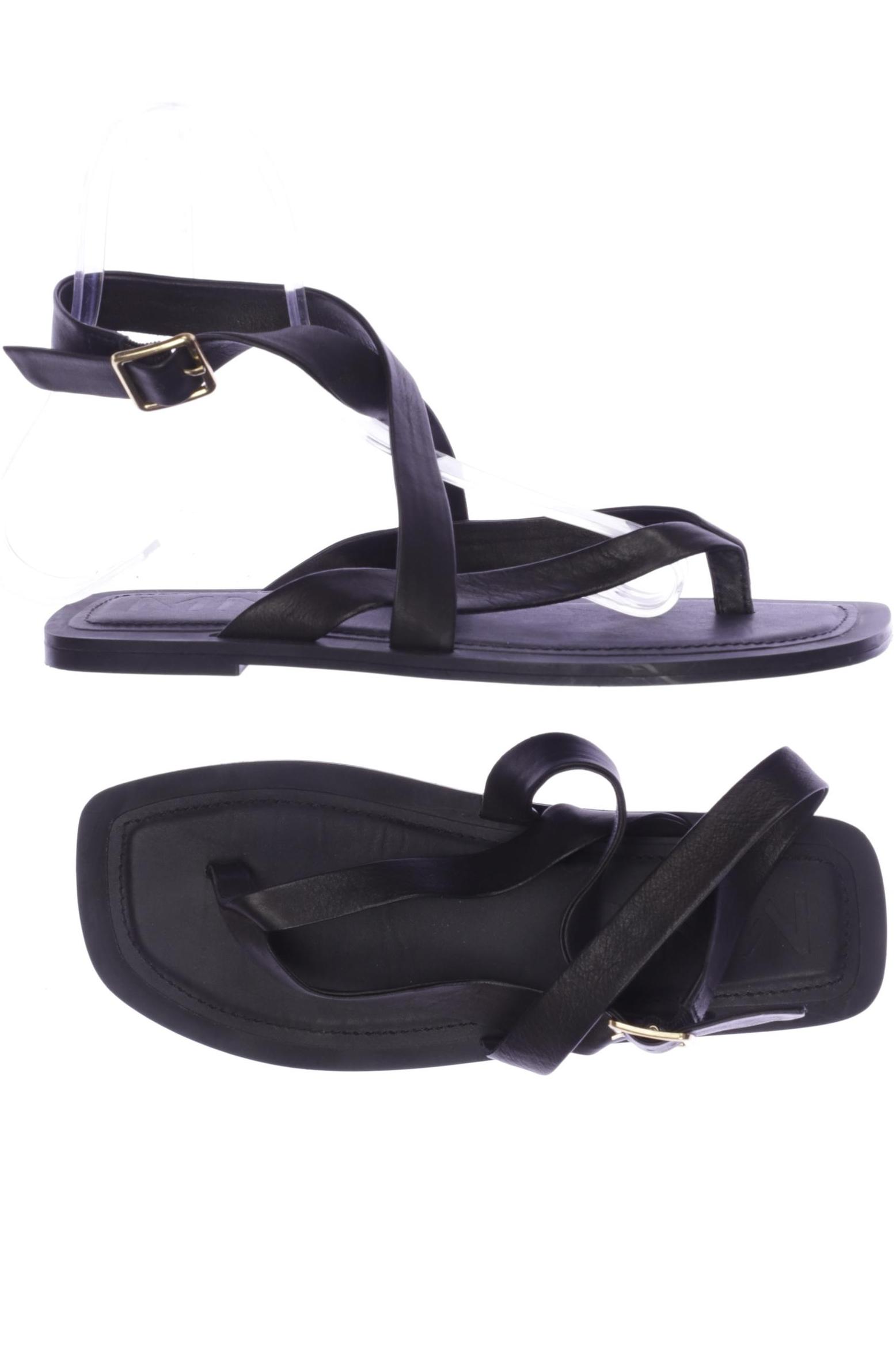 

Mango Damen Sandale, schwarz, Gr. 39