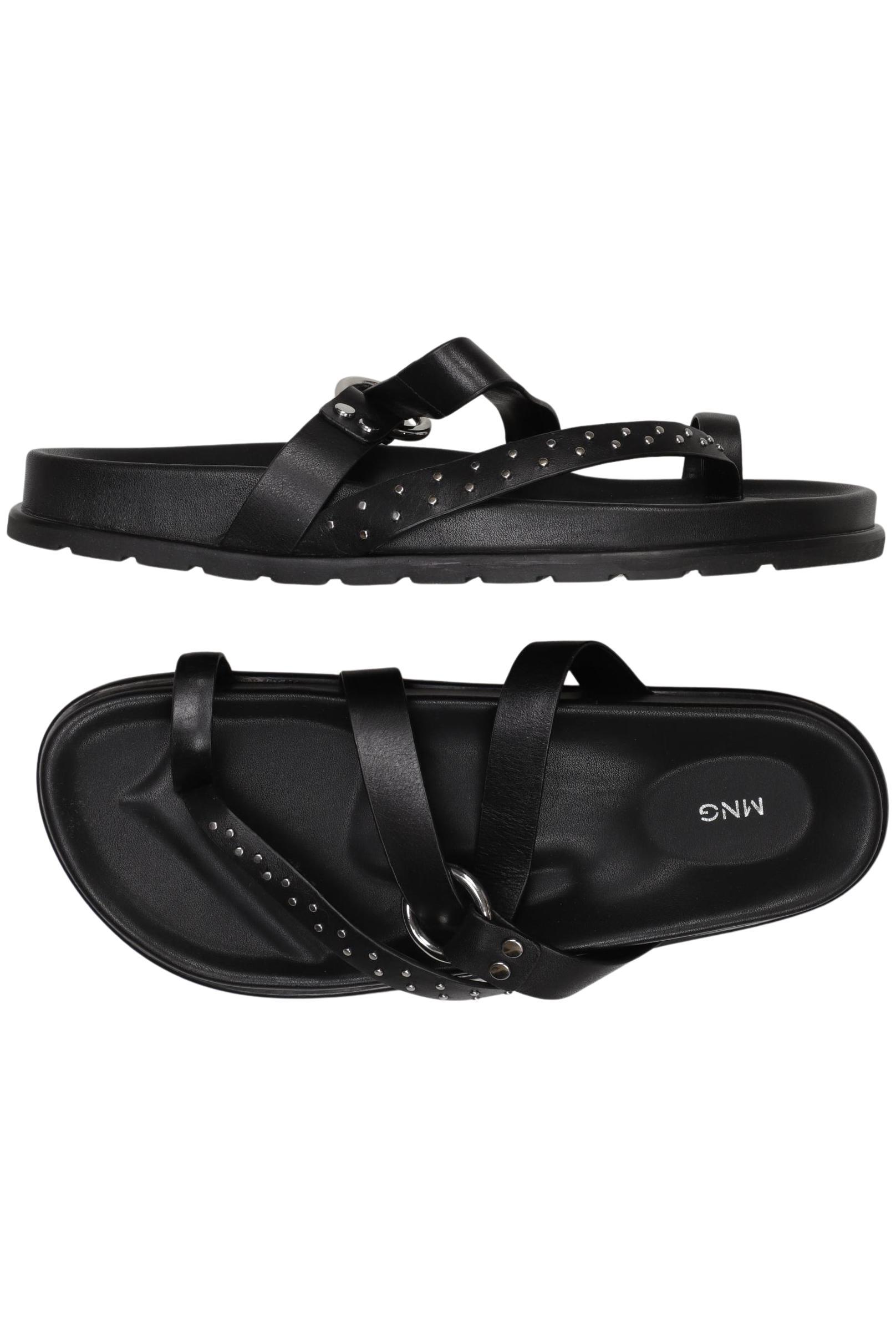 

Mango Damen Sandale, schwarz, Gr. 40