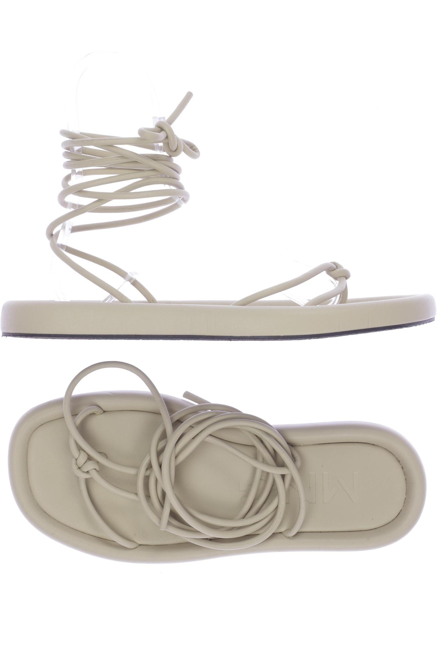 

MANGO Damen Sandale, beige