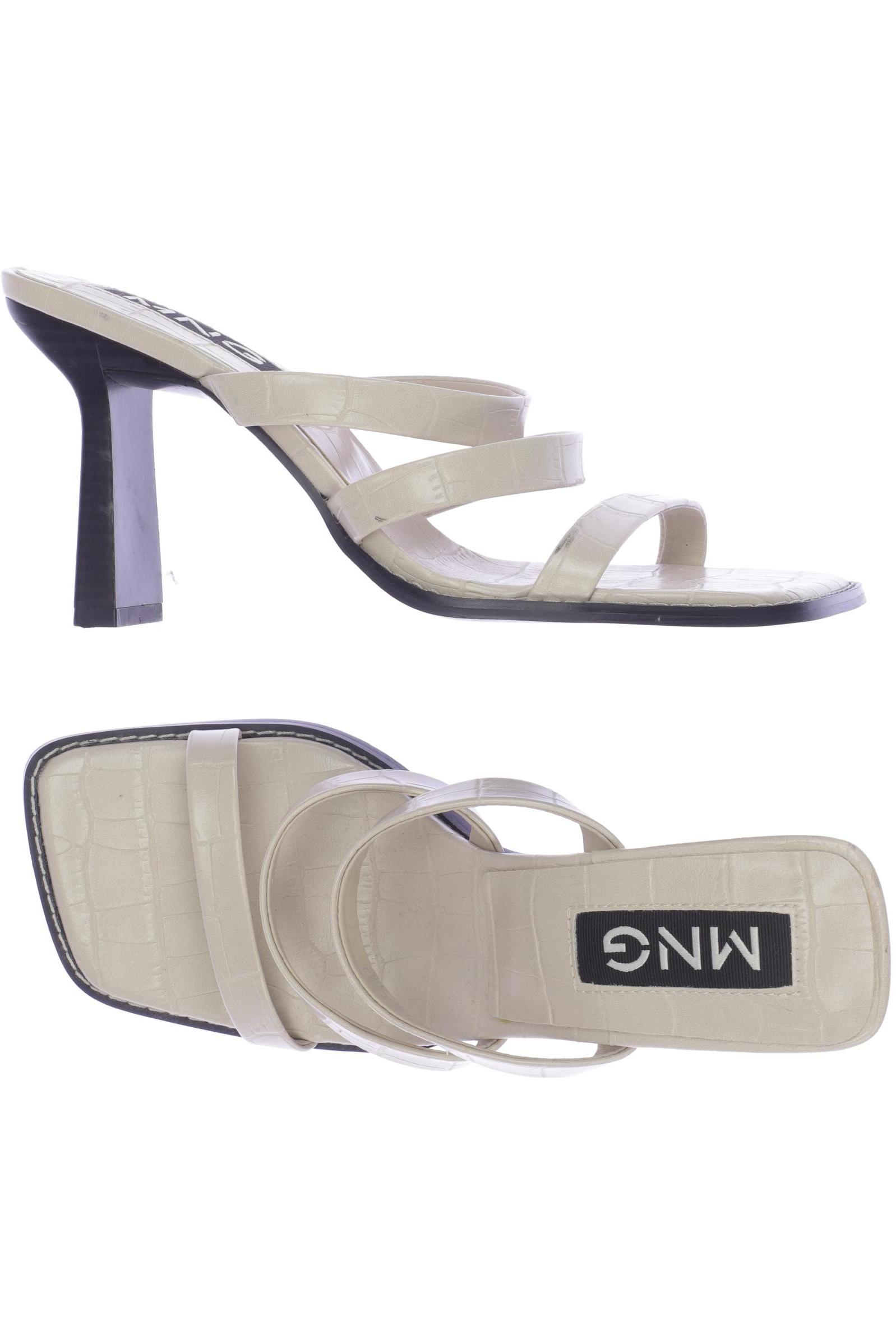 

Mango Damen Sandale, beige, Gr. 38