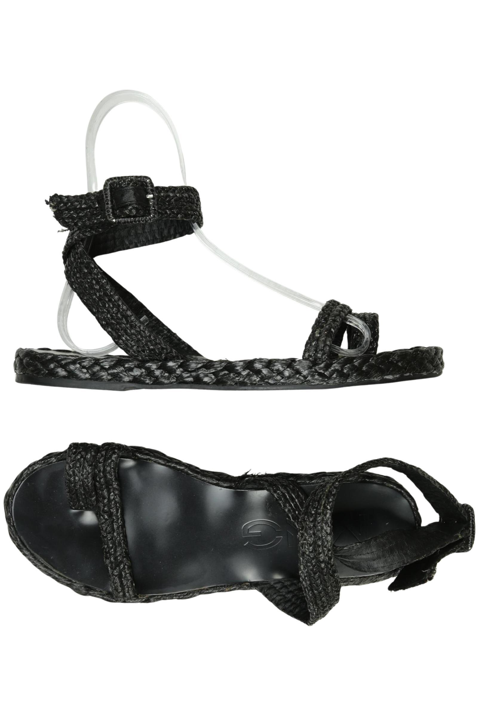 

Mango Damen Sandale, schwarz, Gr. 39