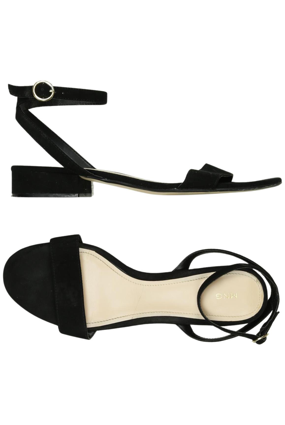 

Mango Damen Sandale, schwarz, Gr. 40