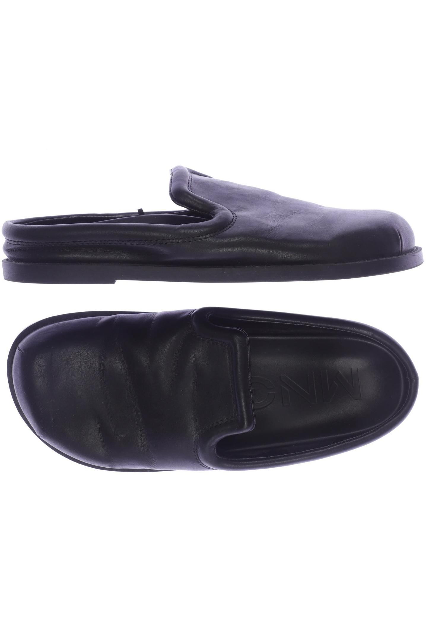 

MANGO Damen Sandale, schwarz