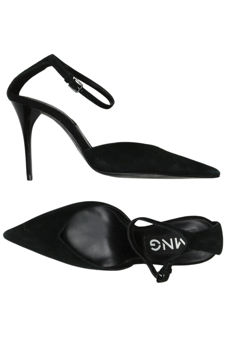 

Mango Damen Sandale, schwarz, Gr. 35