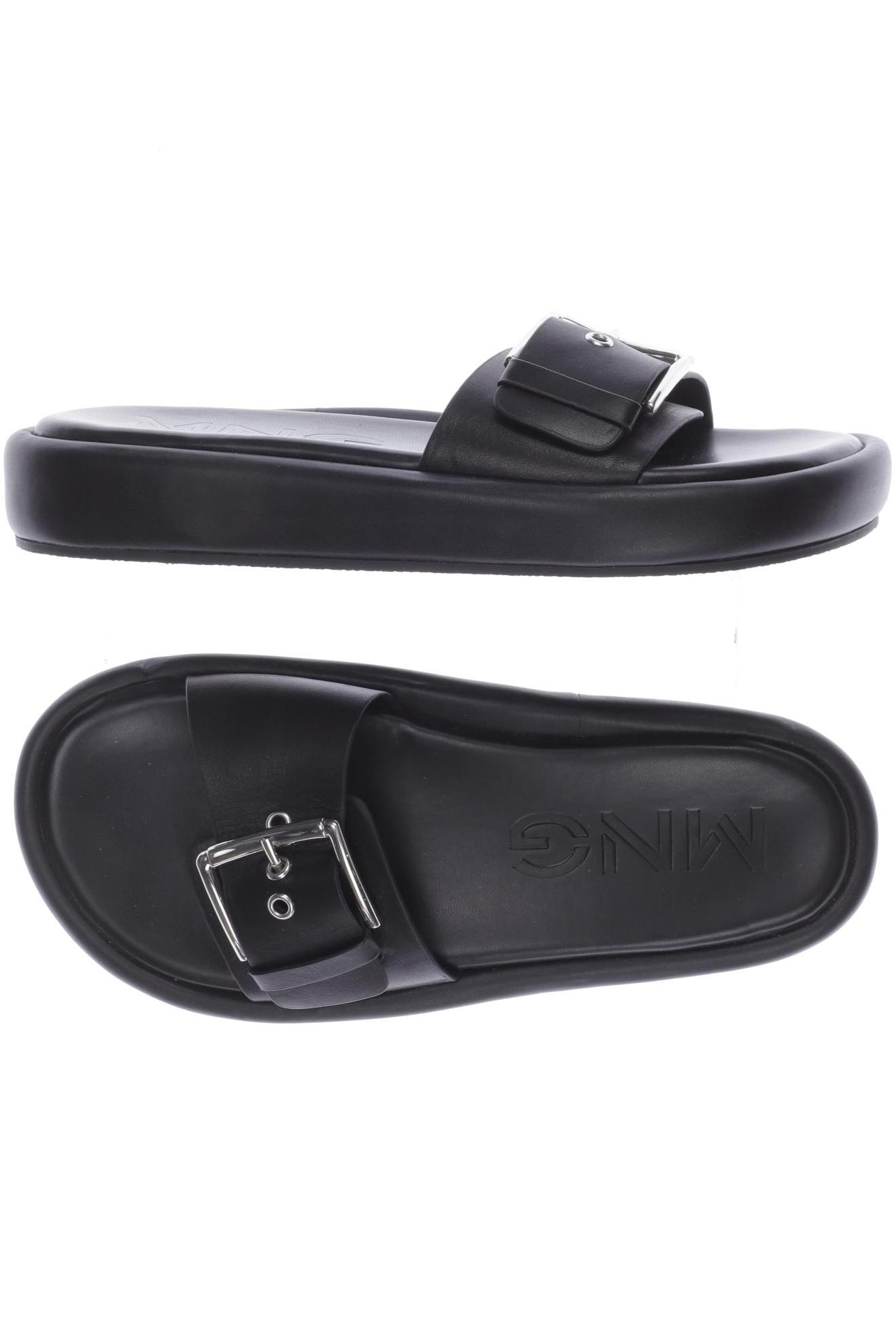 

Mango Damen Sandale, schwarz, Gr. 39
