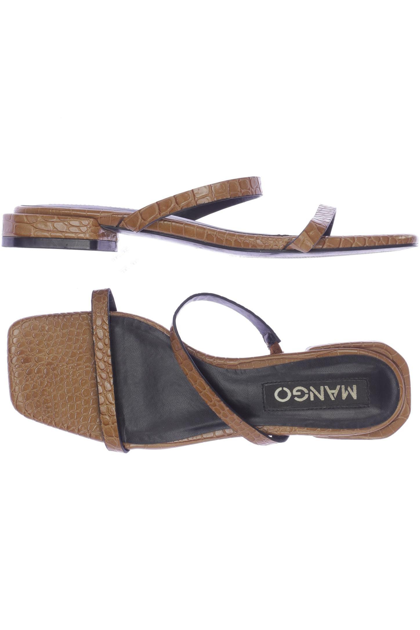 

Mango Damen Sandale, braun, Gr. 37