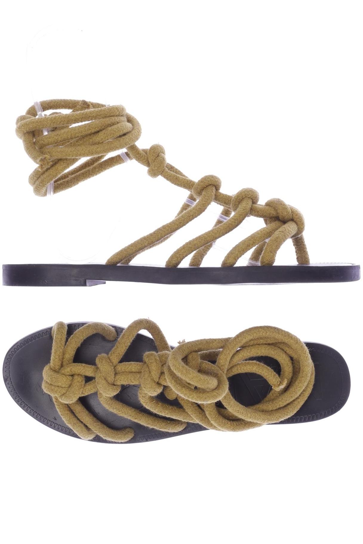 

Mango Damen Sandale, braun, Gr. 37