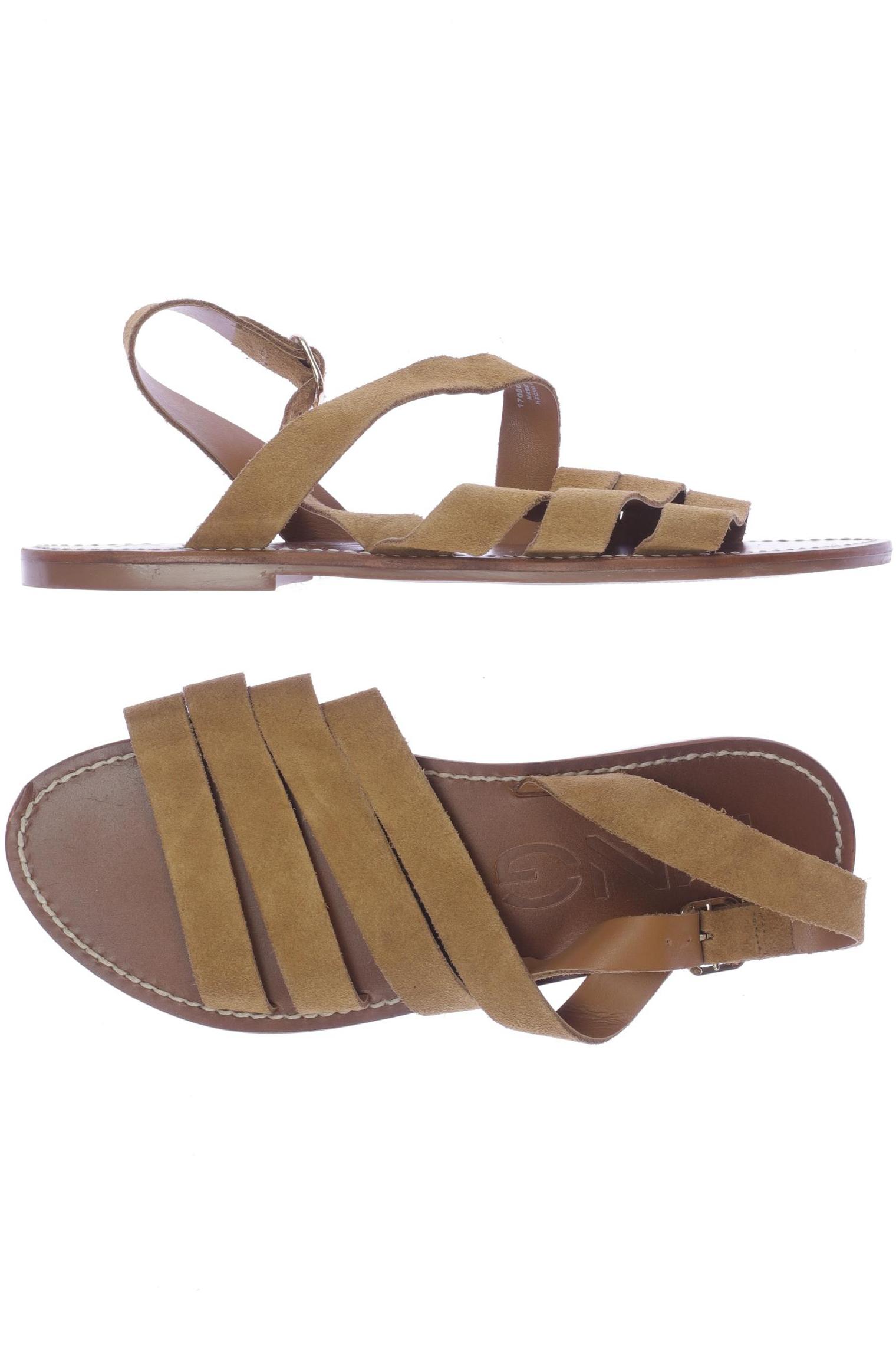 

Mango Damen Sandale, beige, Gr. 39