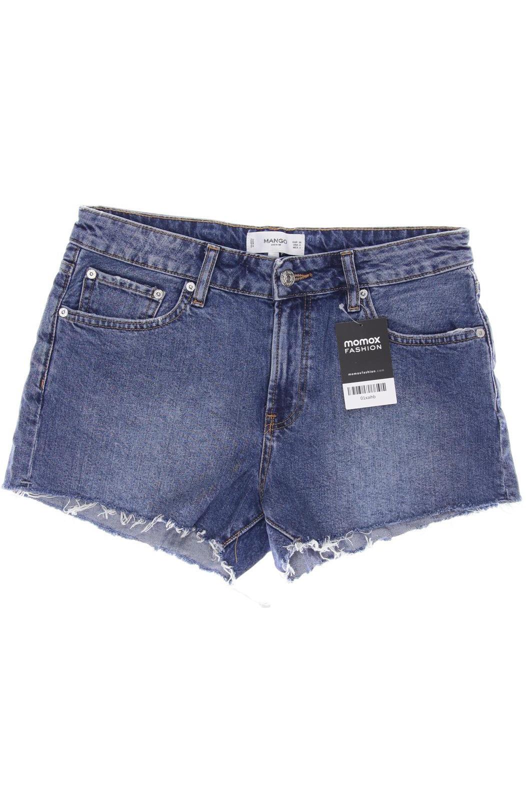 

MANGO Damen Shorts, blau